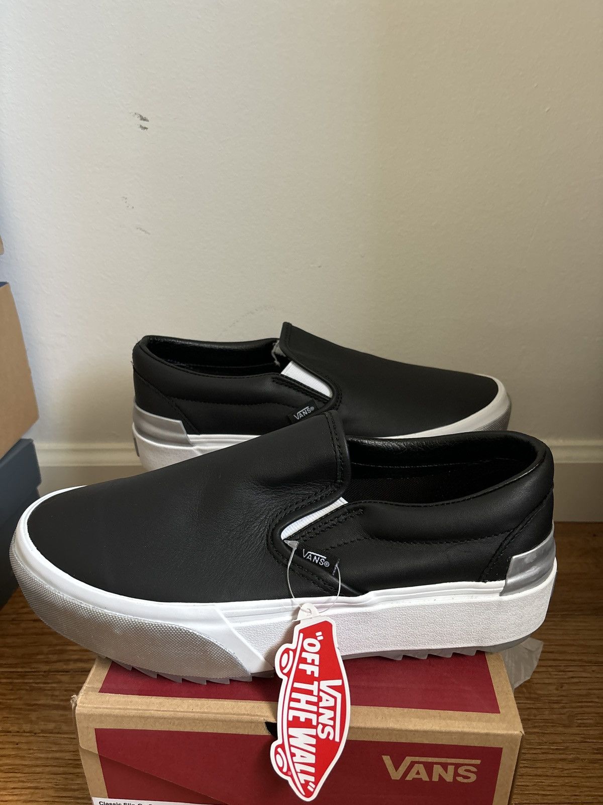 Vans Vans classic slip on - S SILVER *never worn* Size US 10 / IT 40 - 1 Thumbnail