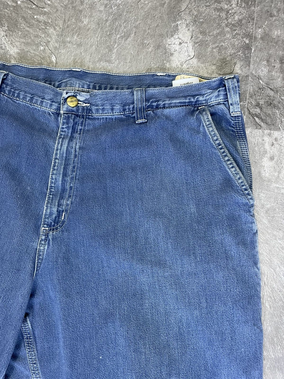 Carhartt Vintage Carhartt USA Cargo Carpenter Baggy Work Pants Jeans Size US 40 / EU 56 - 11 Thumbnail