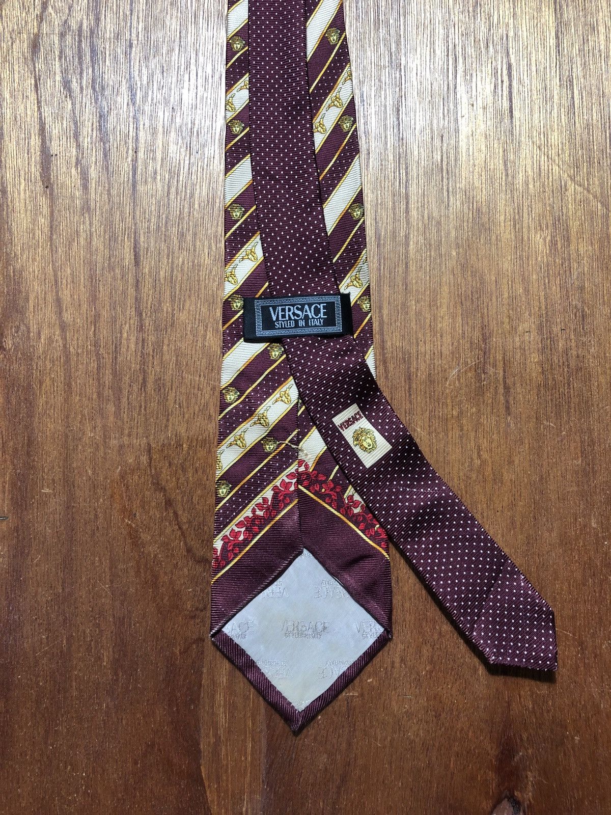 Versace Versace Neck Tie Size ONE SIZE - 2 Thumbnail