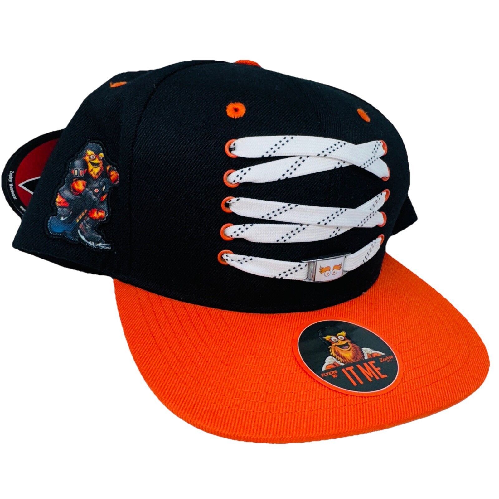 Zephyr NEW Philadelphia Flyers Gritty Lacer SnapBack Hat ZEPHYR Size ONE SIZE - 1 Thumbnail