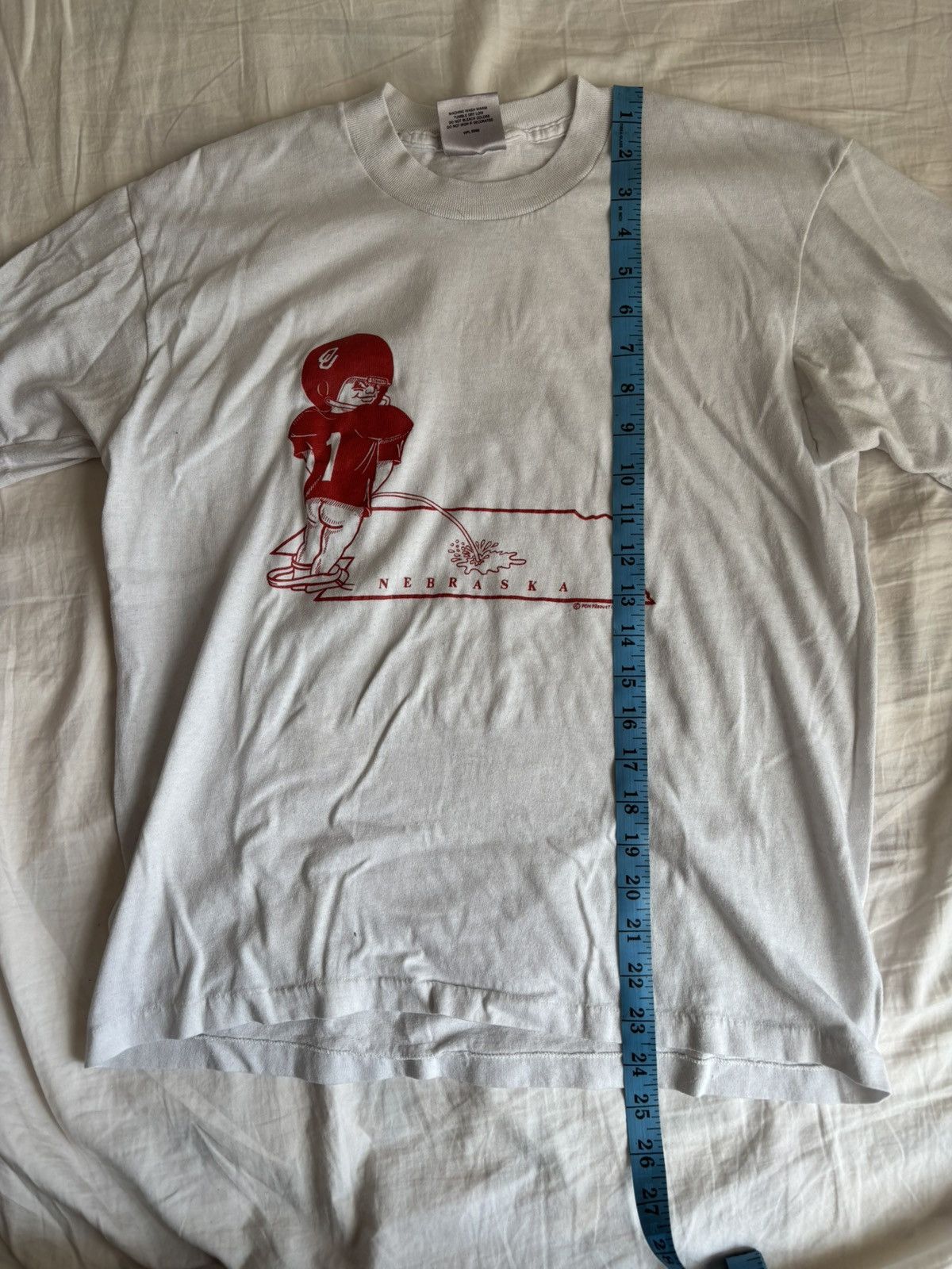 Vintage Vintage White Tee Size US S / EU 44-46 / 1 - 5 Thumbnail