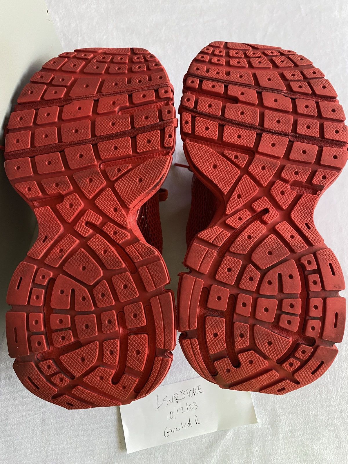 Balenciaga Balenciaga Red 3XL Sneaker 42 - US9.0 USED* Size US 9 / EU 42 - 9 Thumbnail