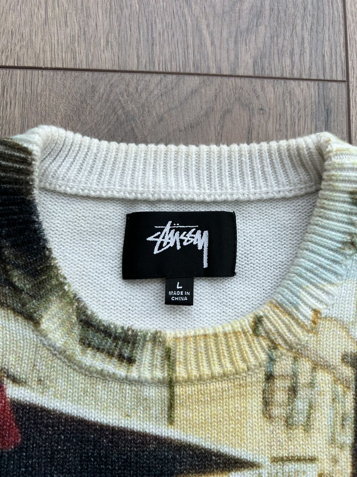 Stussy Stussy x Peter Tosh Knit Sweater Large Size US L / EU 52-54 / 3 - 3 Thumbnail