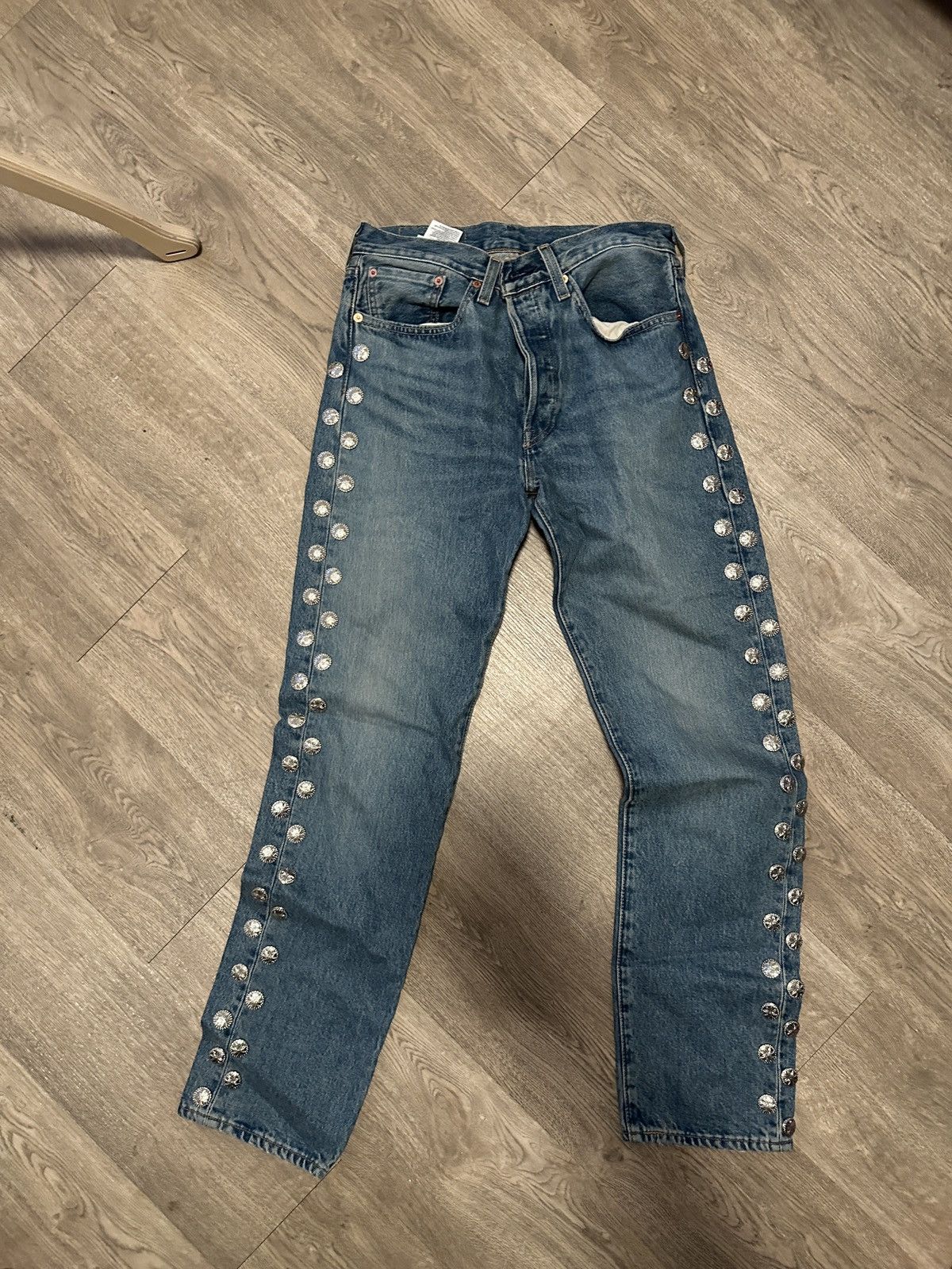 DENIM TEARS × Levi's DENIM TEARS X Levis studded denim set Size M / US 6-8 / IT 42-44 - 4 Thumbnail