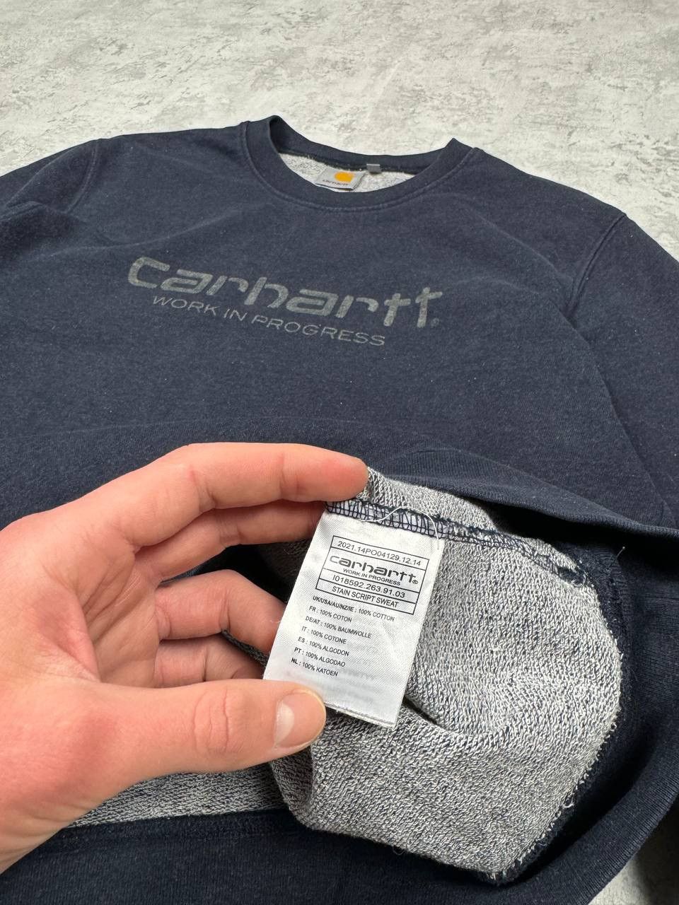 Carhartt Vintage Carhartt WIP y2k Sweatshirt Size M Size US M / EU 48-50 / 2 - 11 Thumbnail