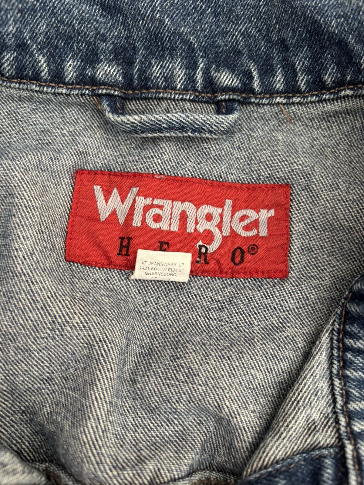 Wrangler Vintage Wrangler Hero Denim Jacket Size US XXL / EU 58 / 5 - 2 Thumbnail