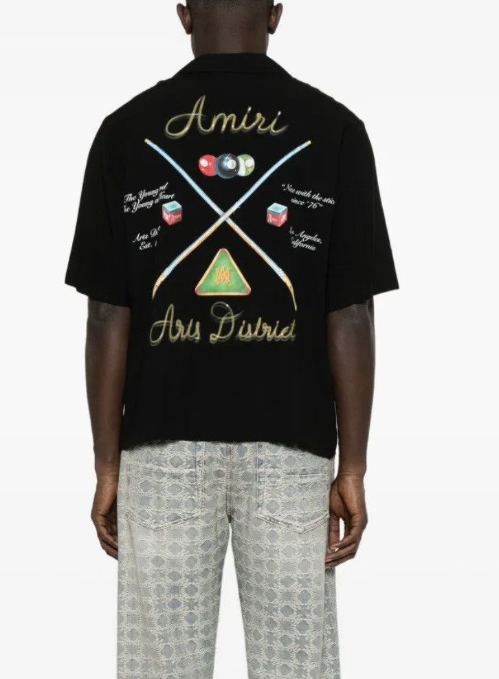 Amiri Amiri Pool Cue Bowling shirt Size US M / EU 48-50 / 2 - 3 Thumbnail
