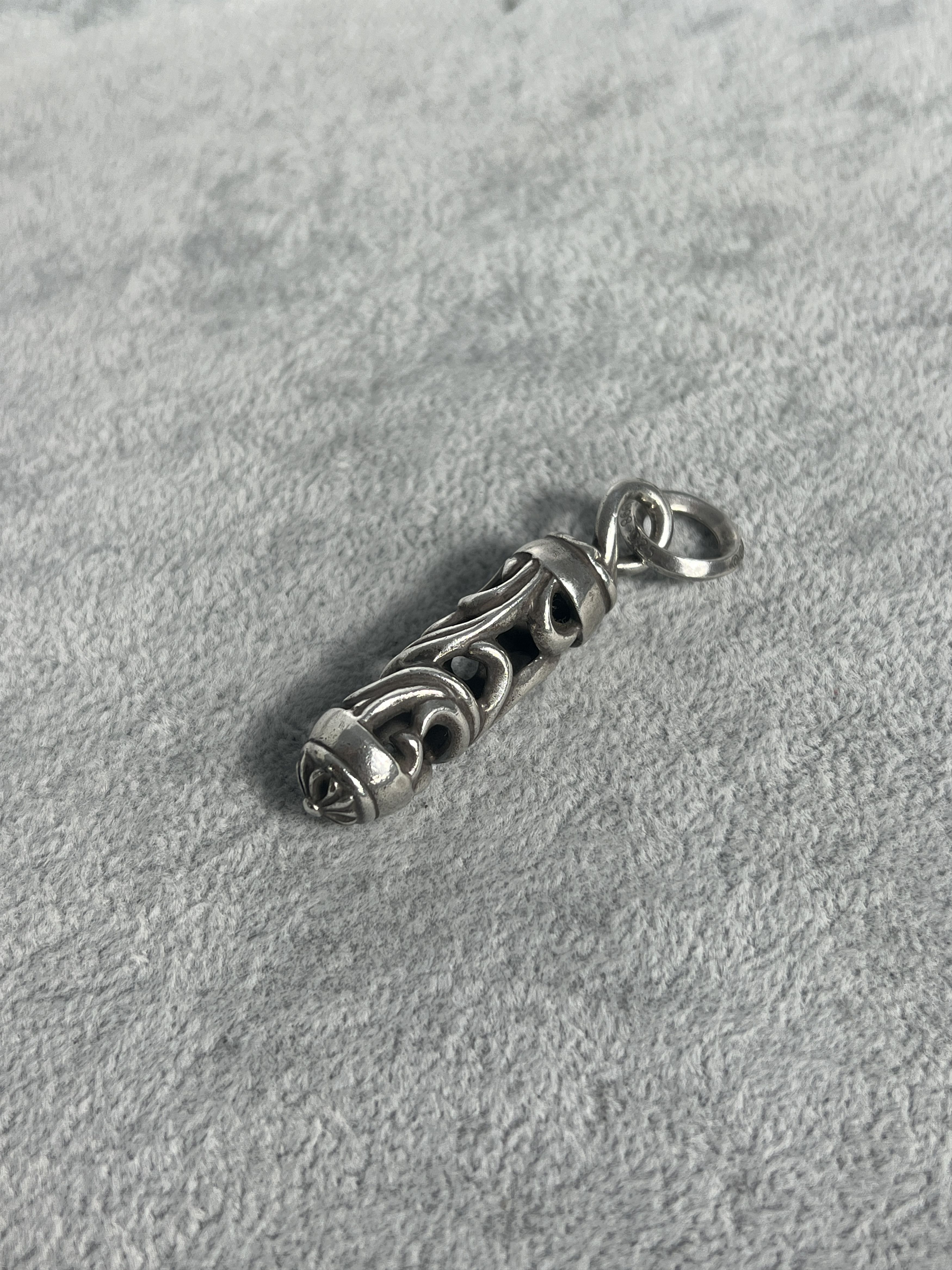 Chrome Hearts Chrome Hearts Scroll Capsule Pendant 1998 .925 Silver Size ONE SIZE - 7 Thumbnail