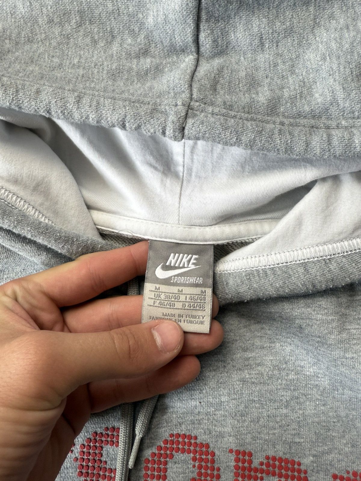 Nike Vintage Nike Arsenal Center Swoosh Y2K Big Logo Size US M / EU 48-50 / 2 - 15 Thumbnail