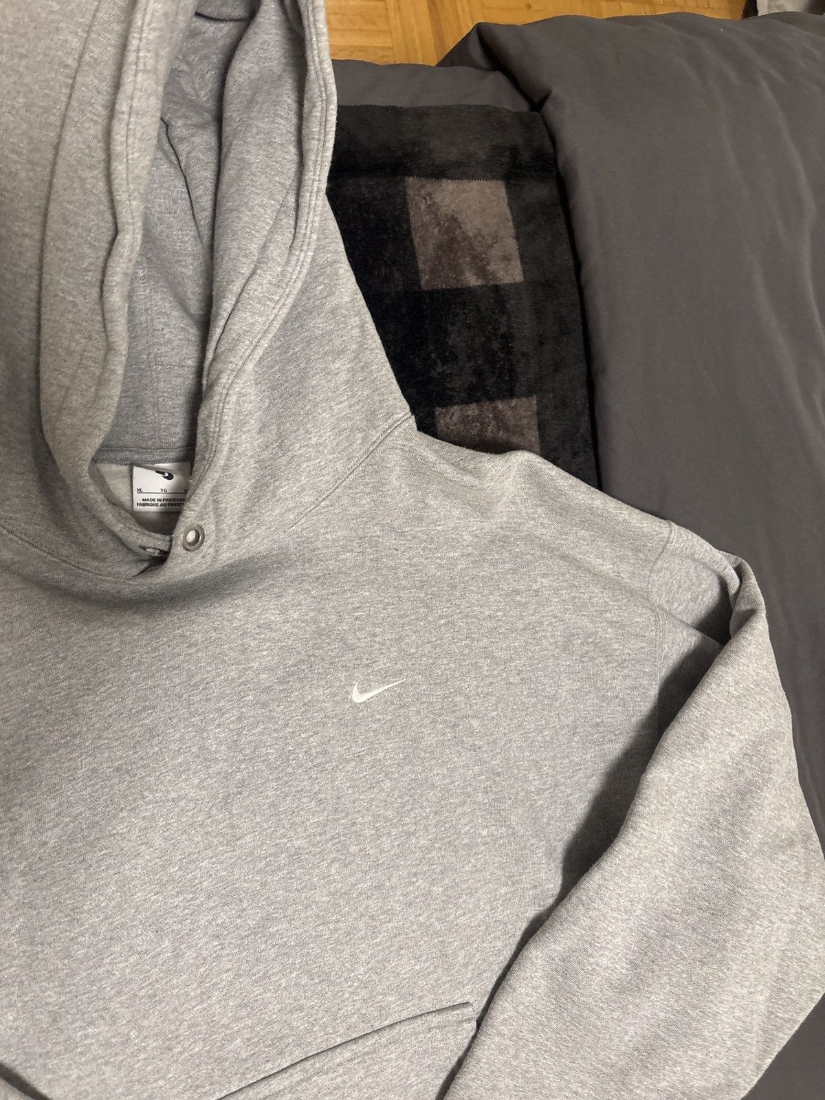 Nike Nike swoosh check hoodie Size US XL / EU 56 / 4 - 3 Thumbnail