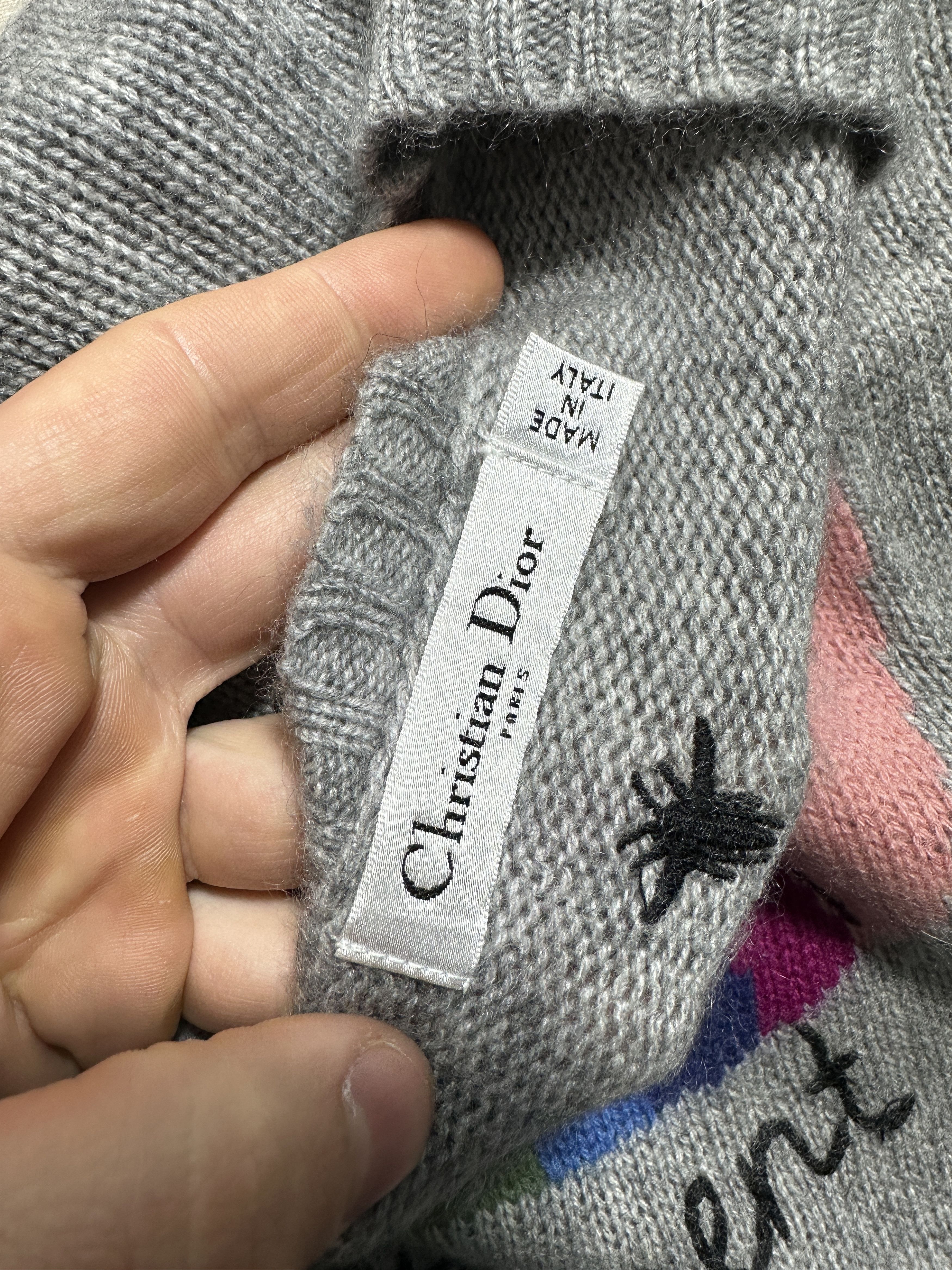 Dior Christian Dior Motherpeace Judgment Wool Sweater 38 Size S / US 4 / IT 40 - 14 Thumbnail