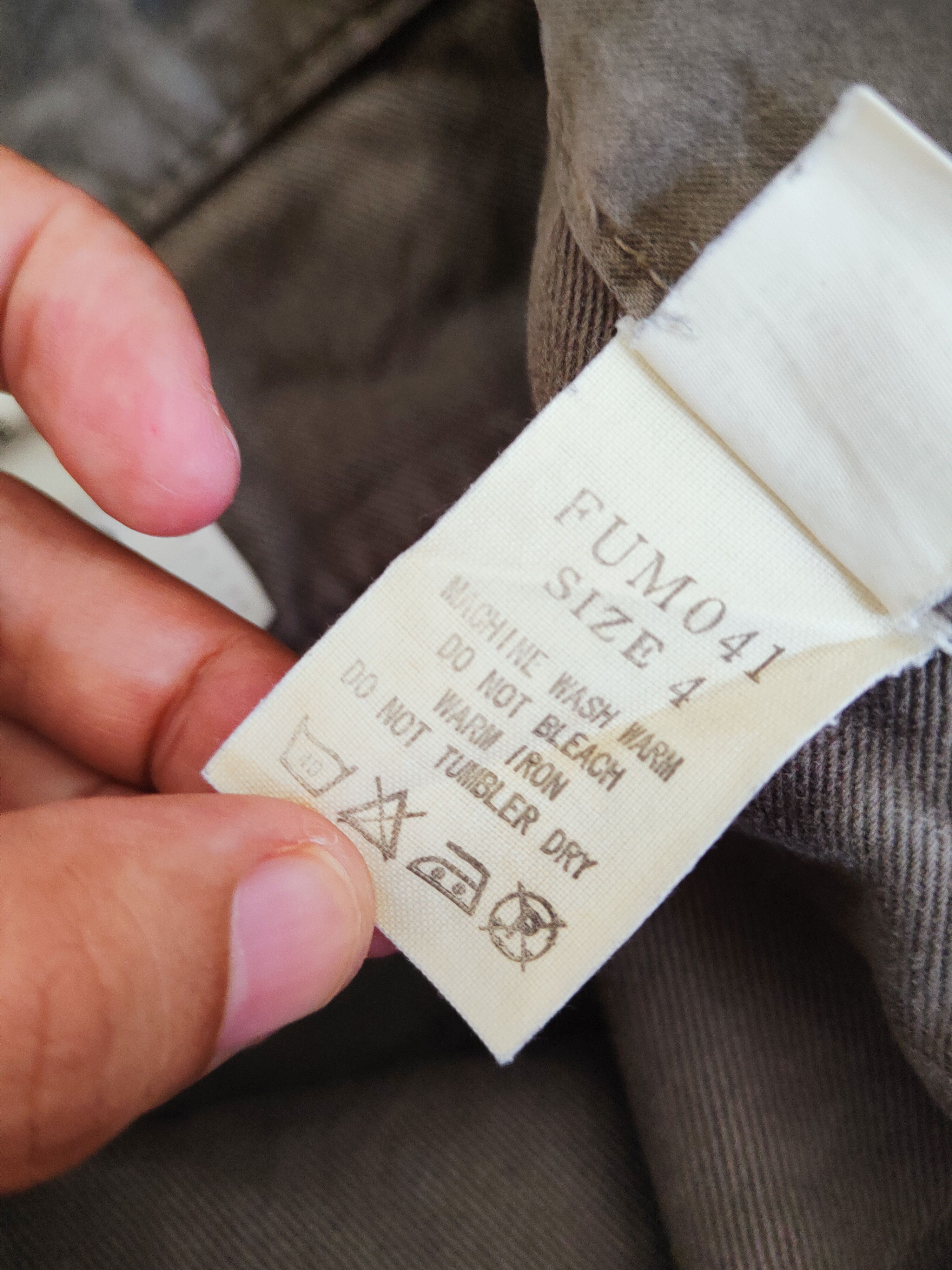 Quadro Dark Brown Multipocket Casual Pants #W624