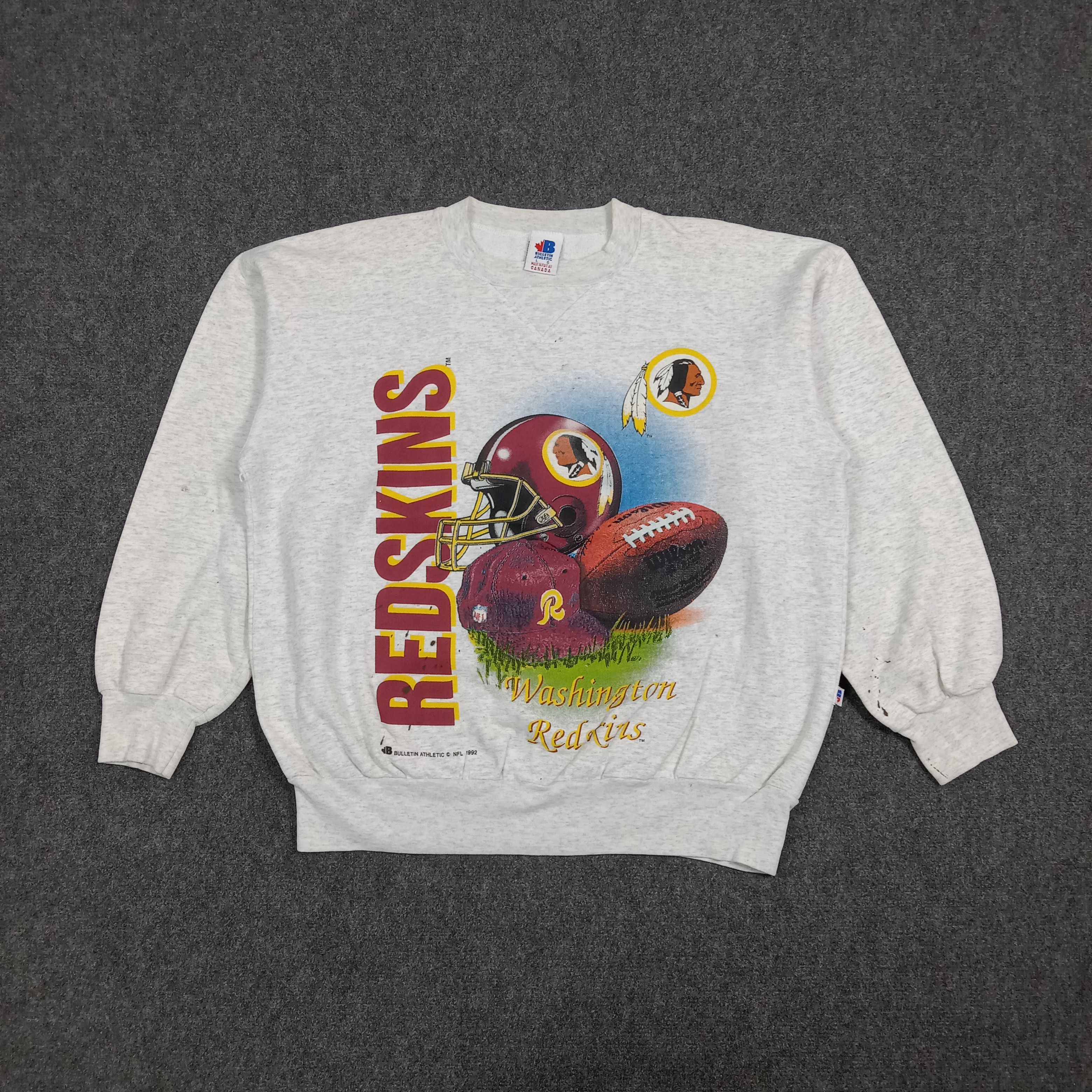NFL Washington Redskin Football Team Sweatshirt C273N11 Size US L / EU 52-54 / 3 - 1 Thumbnail