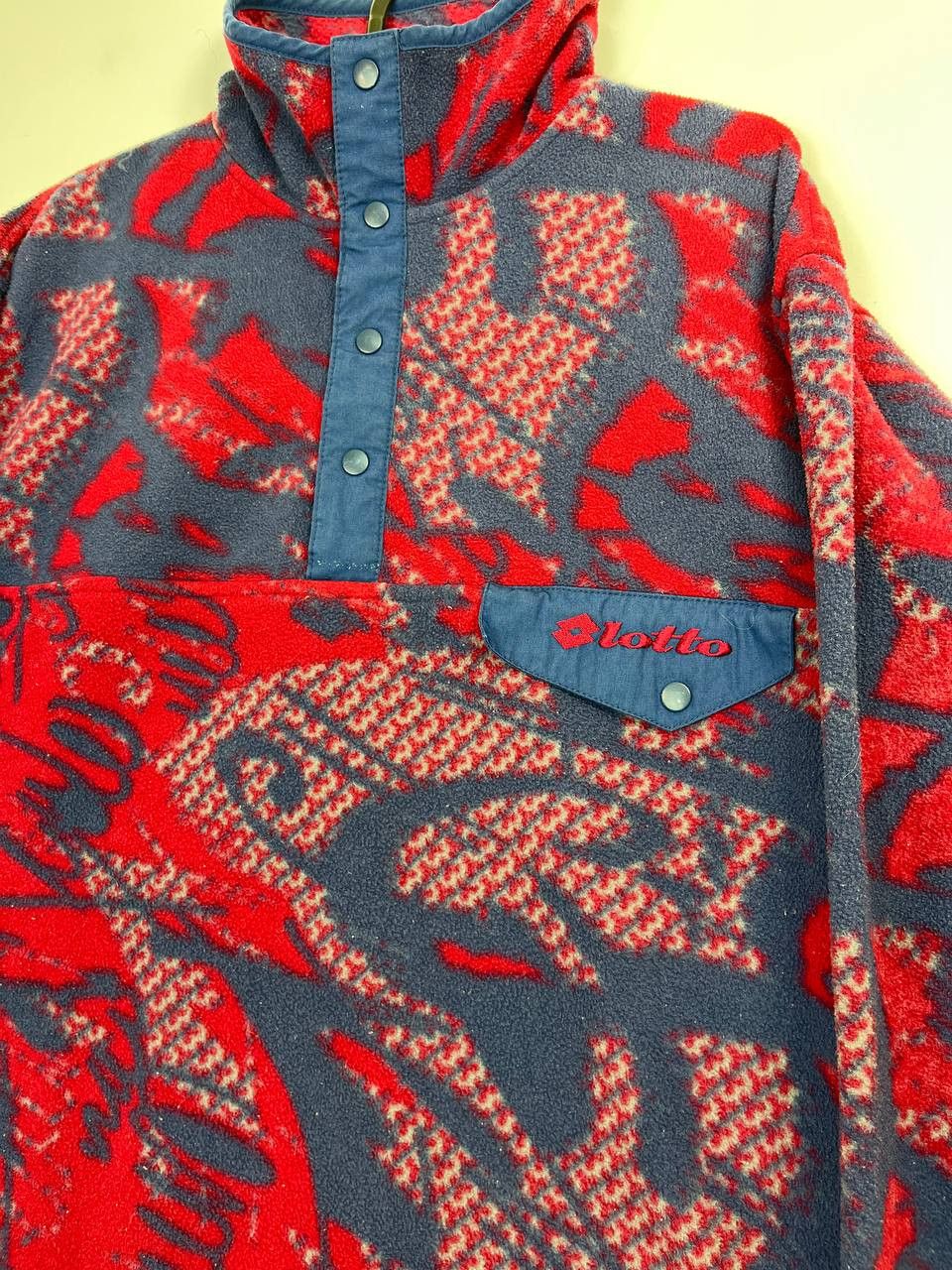 Lotto Sport Lotto Boris Becker Vintage Fleece Pullover 90s Tennis Size M Size US M / EU 48-50 / 2 - 4 Thumbnail