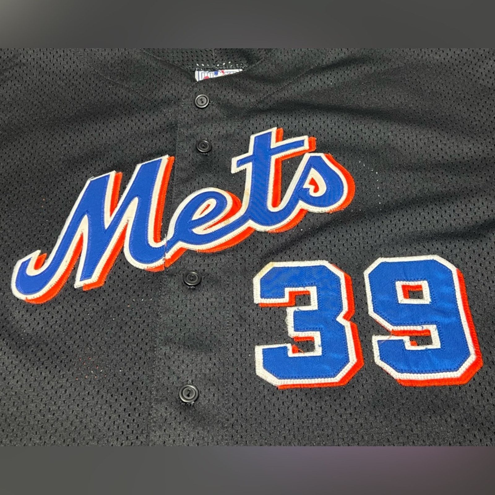 Majestic VINTAGE New York Mets #39 Diamond Collection Jersey Made USA Size US XXL / EU 58 / 5 - 4 Thumbnail