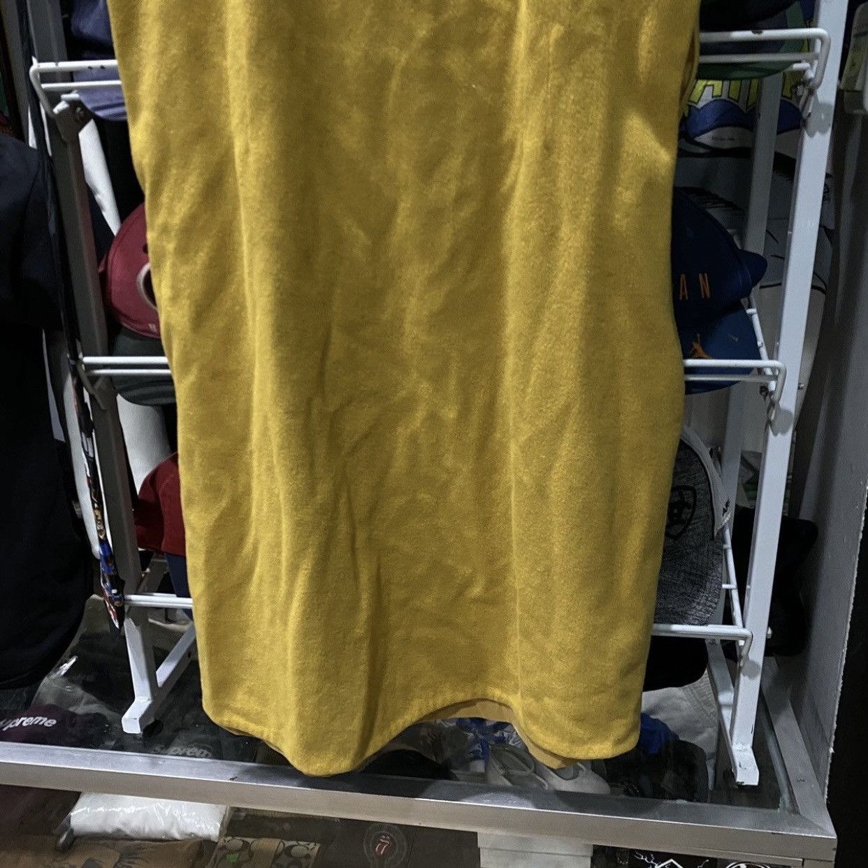 Jil Sander Vintage Jil Sander Minimalist Yellow Wool Dress Size S / US 4 / IT 40 - 4 Thumbnail