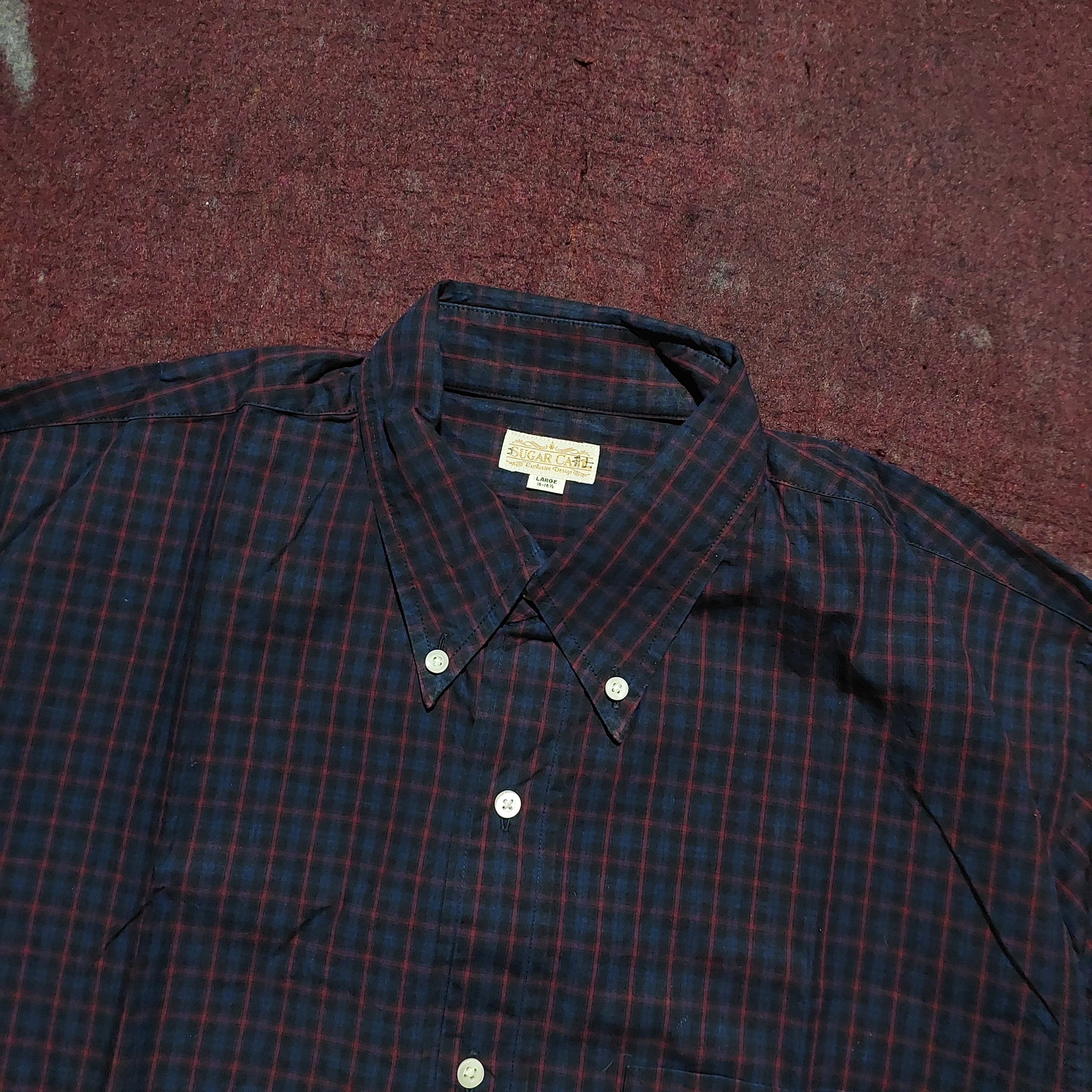 Sugar Cane Sugar Cane plaid L/s shirt Size US L / EU 52-54 / 3 - 3 Thumbnail
