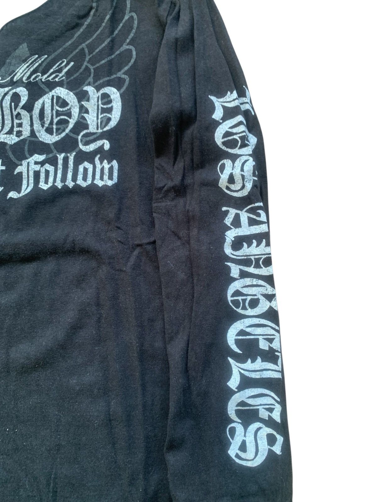 20471120 2000s japanese archive badboy y2k longsleeve tee poem Size US L / EU 52-54 / 3 - 3 Thumbnail