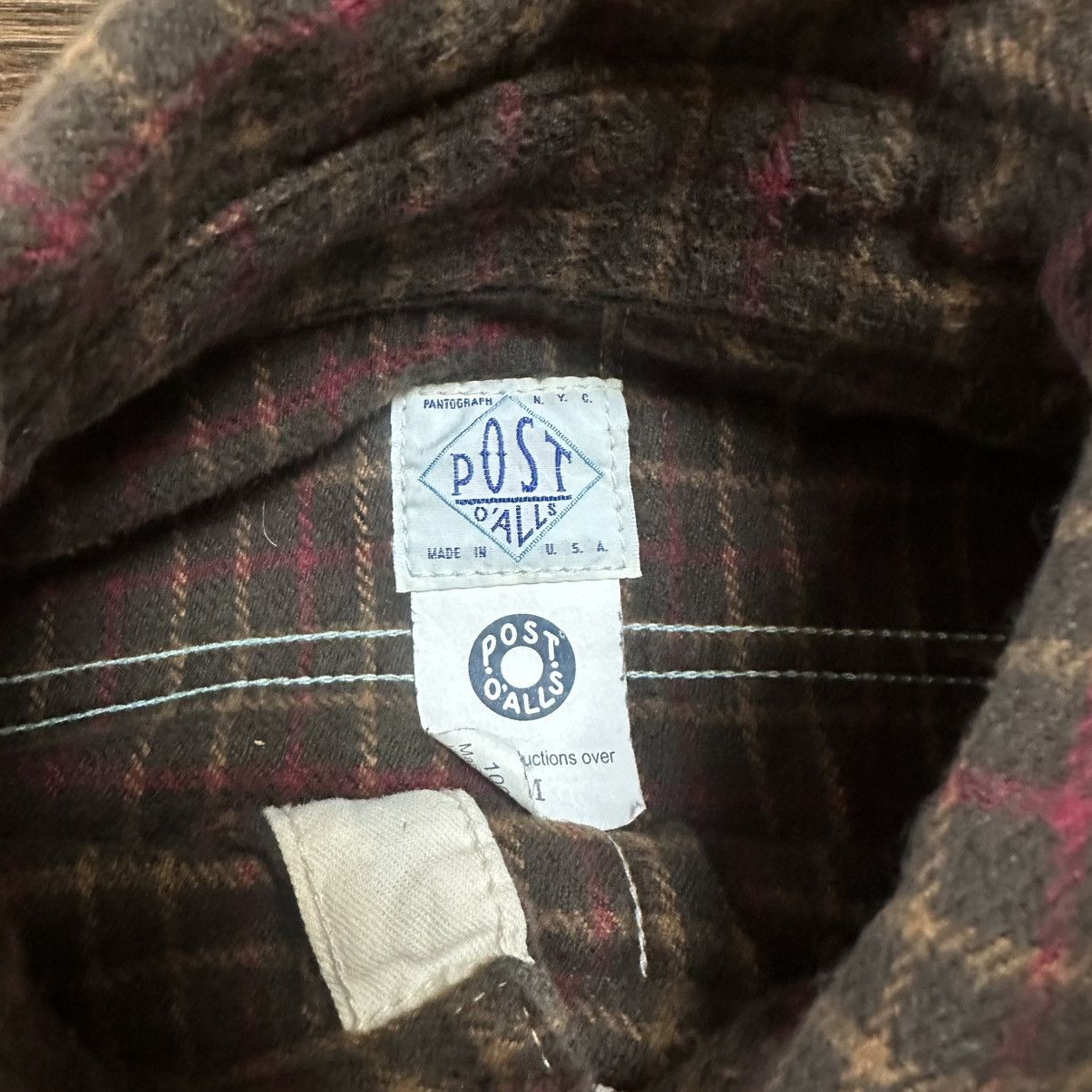 Post Overalls Post O’Alls Flannel Shirt Size US M / EU 48-50 / 2 - 4 Thumbnail