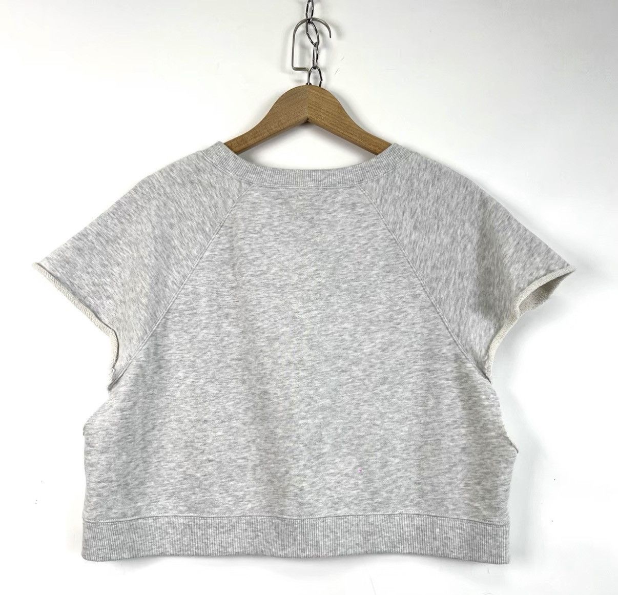 Celine Celine Light Gray Sleeveless Crop Top K12 Size M / US 6-8 / IT 42-44 - 2 Thumbnail
