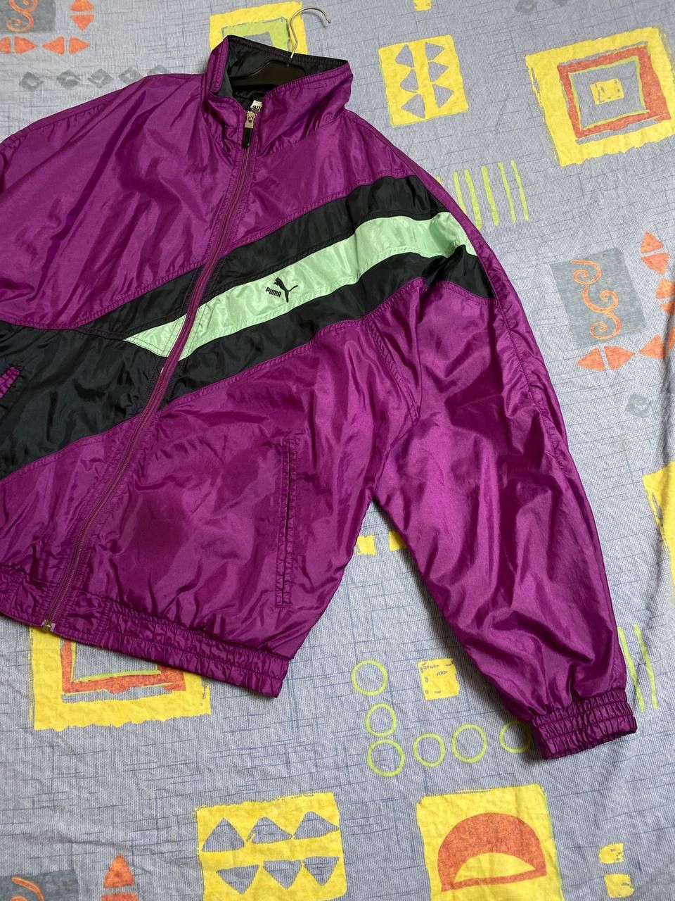 Puma Vintage 90s Puma Jacket Windbreaker Size US XS / EU 42 / 0 - 3 Thumbnail