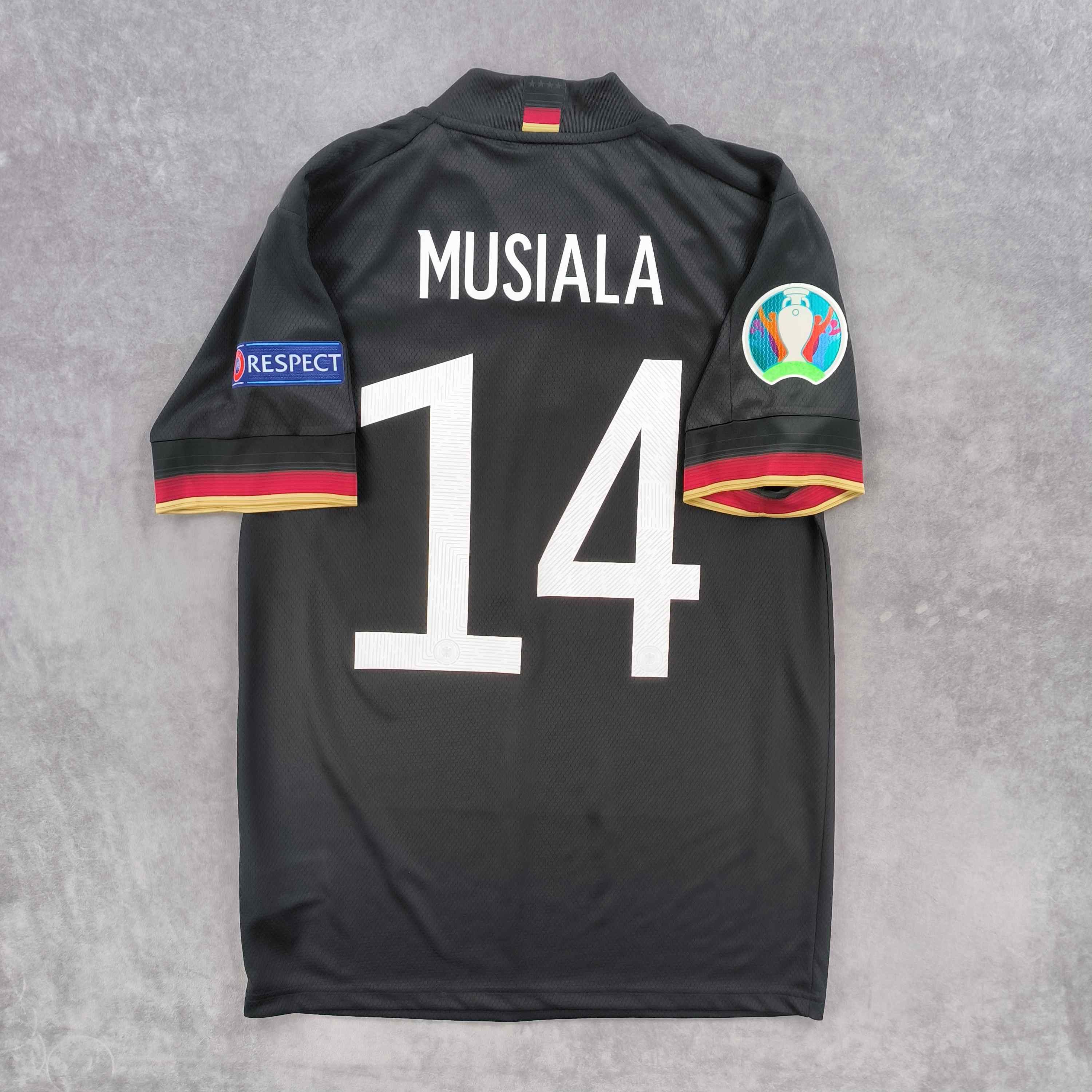 Adidas Germany 2019-21 Adidas away Musiala football jersey size S Size US S / EU 44-46 / 1 - 1 Thumbnail