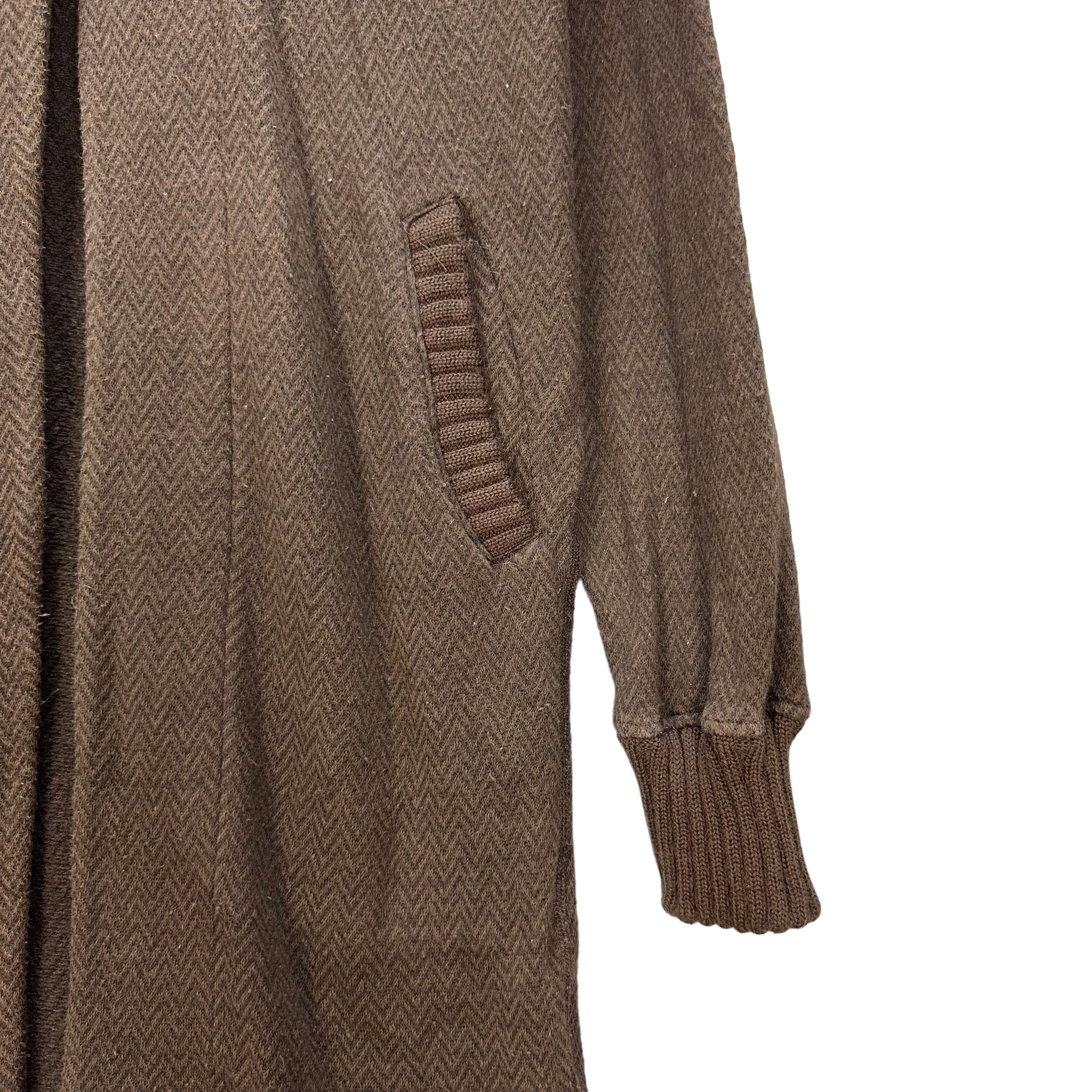 Hysteric Glamour HYSTERIC RAT/ART KNITTED LONG COAT JACKET #8917-038 Size M / US 6-8 / IT 42-44 - 6 Thumbnail