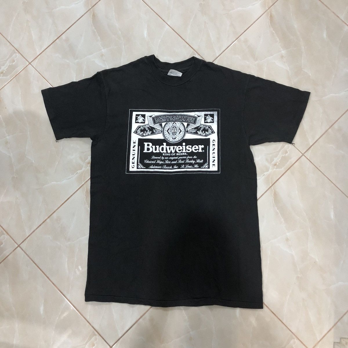 Budweiser Vintage Budweiser Tee Shirt Size US M / EU 48-50 / 2 - 1 Thumbnail