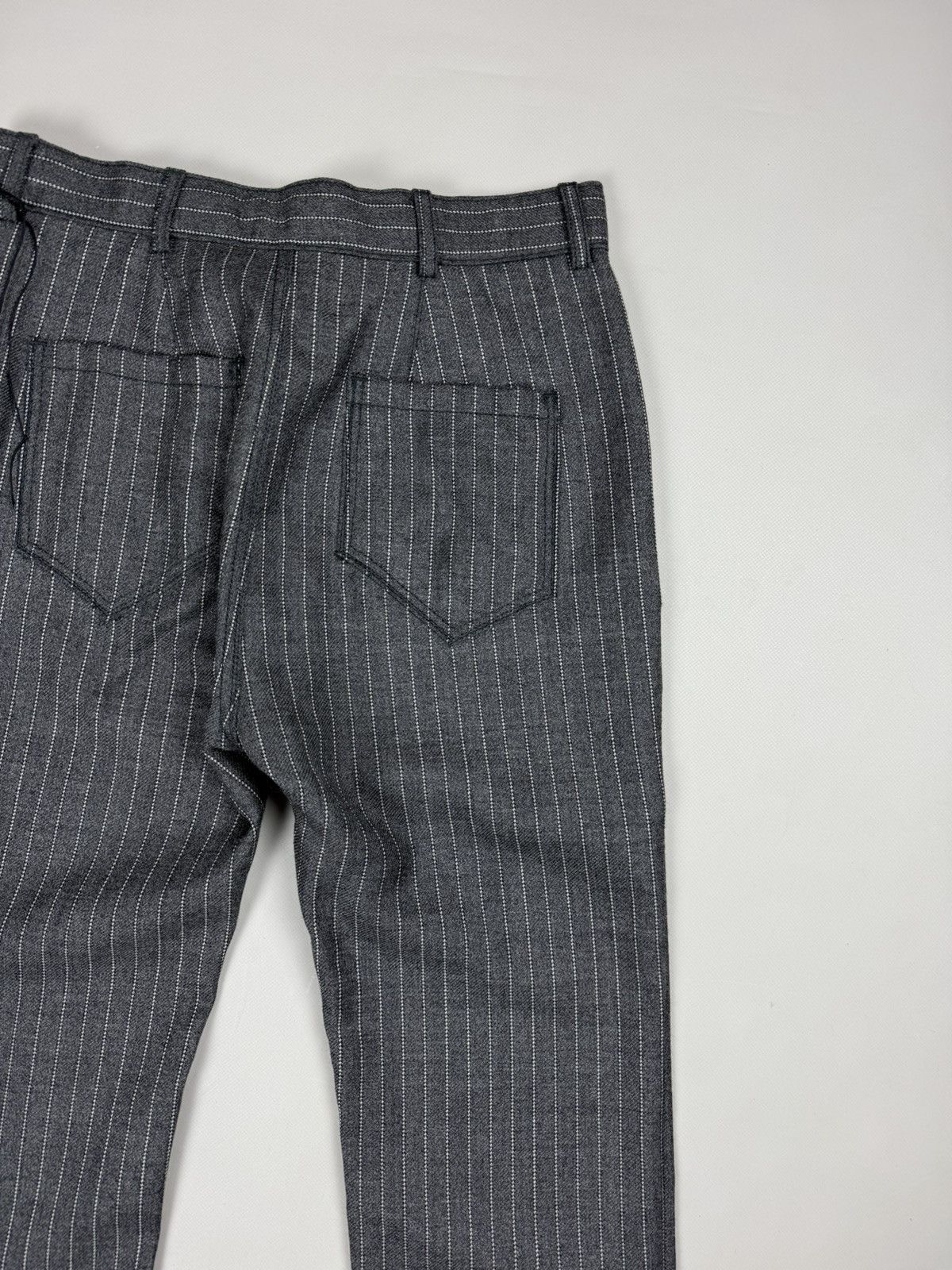 Haider Ackermann Haider Ackermann Ladies Striped Wool Dress Pants Trousers Size 25" / US 0 / IT 36 - 22 Thumbnail