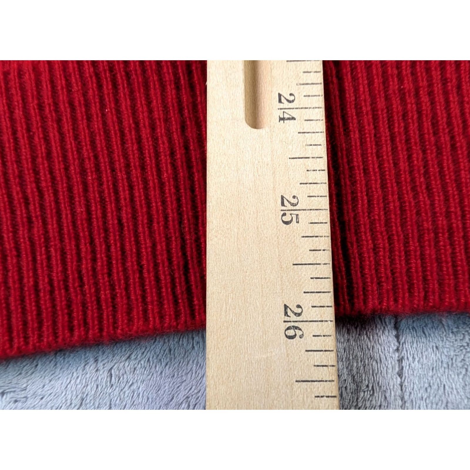 Cremieux Cremieux Sweater Pullover Crew Neck Red 100% Cashmere L Men Size US L / EU 52-54 / 3 - 5 Thumbnail