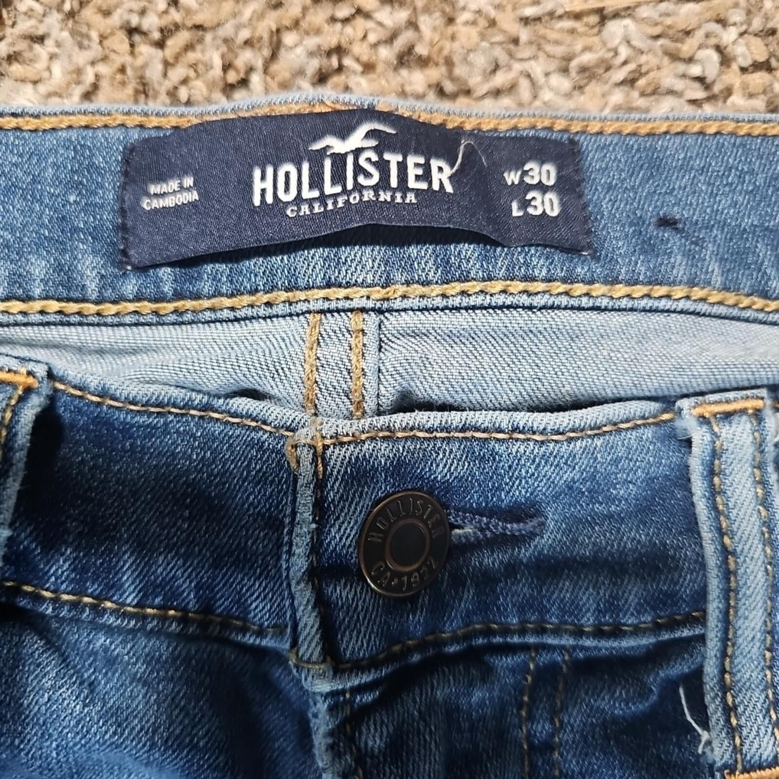 Hollister Hollister Advanced Stretch Skinny 30x30 Jeans Size US 30 / EU 46 - 2 Thumbnail