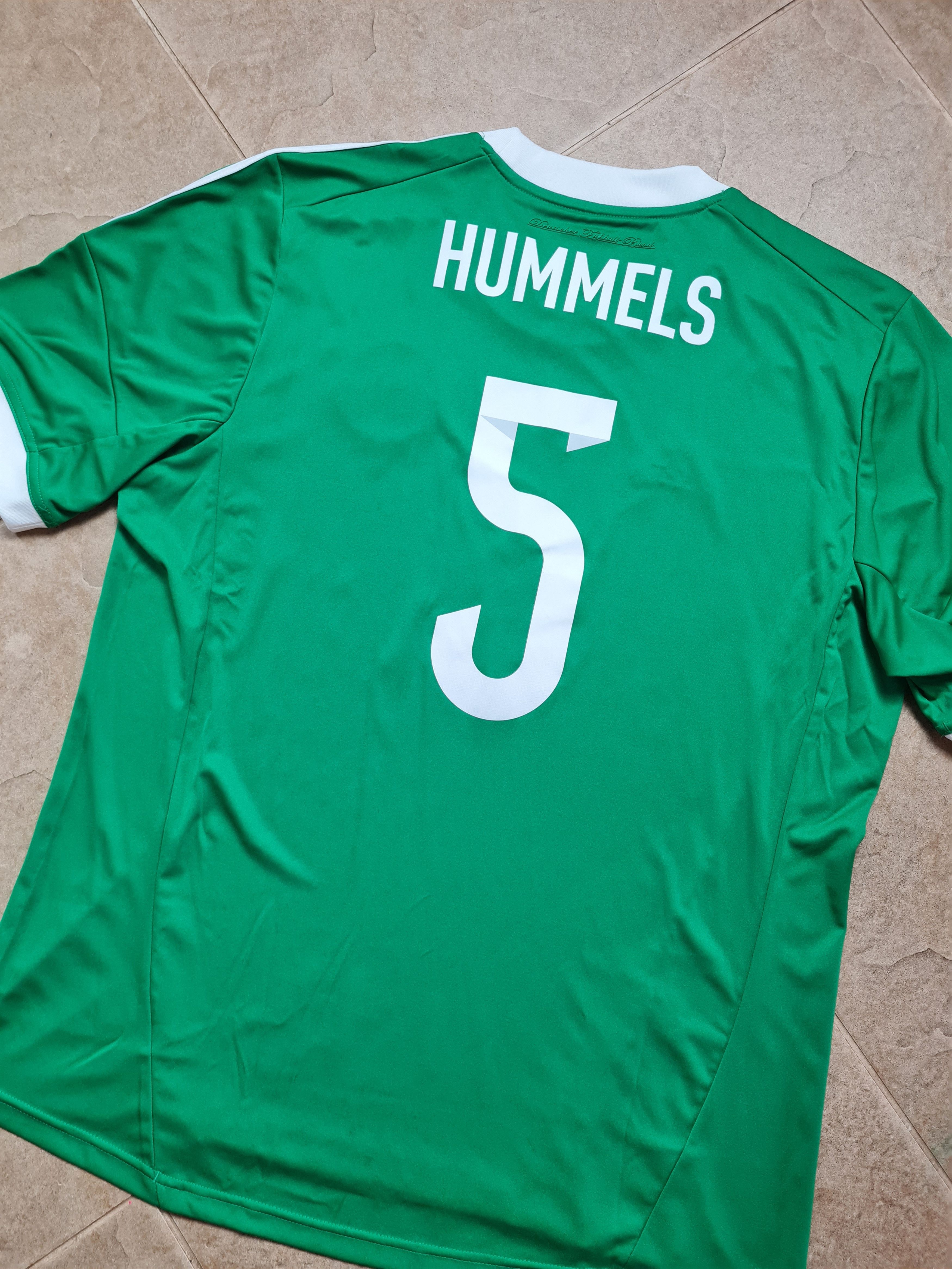 Adidas Adidas Germany Deutschland #5 Hummels MINT football Shirt Size US XL / EU 56 / 4 - 19 Thumbnail