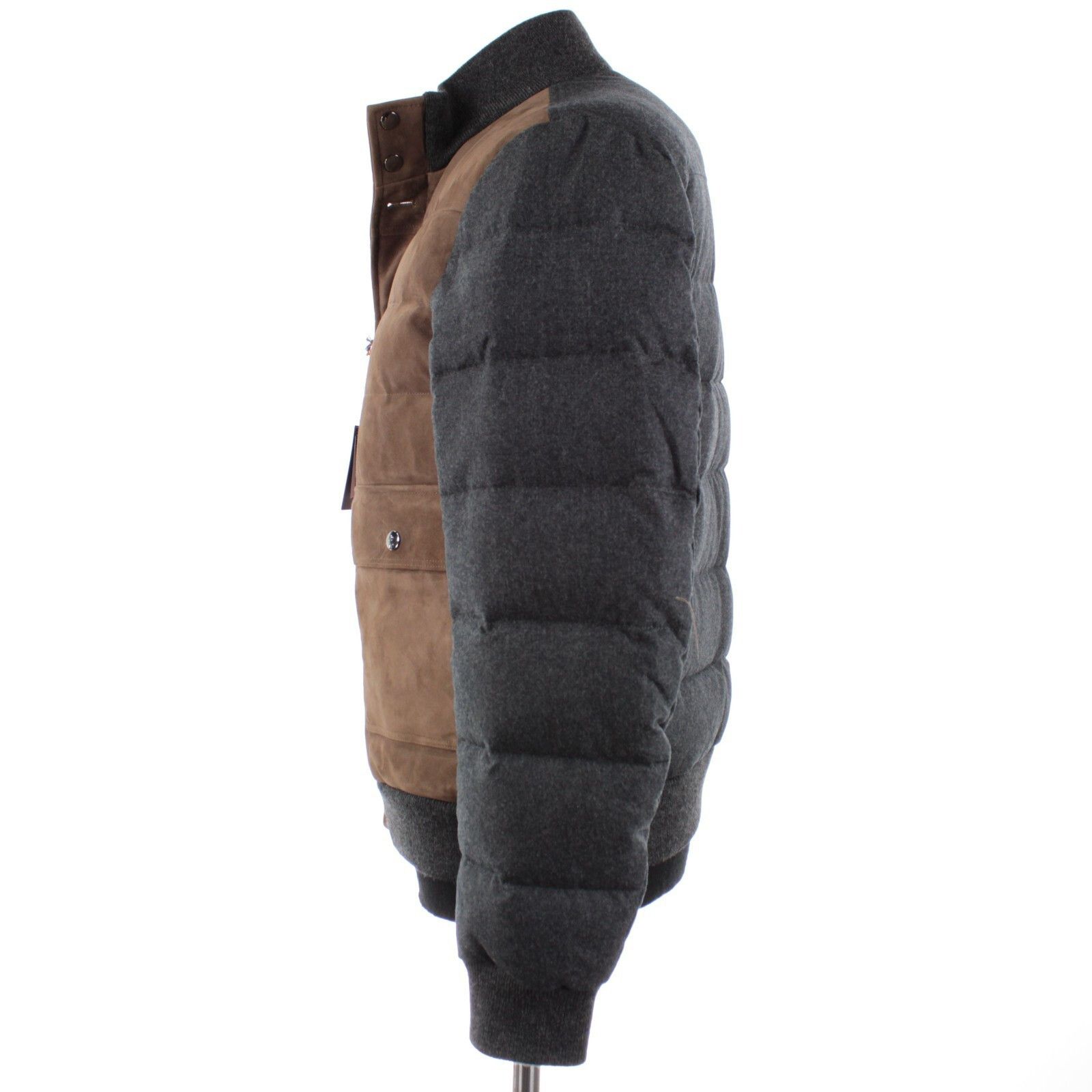 Zanella Zanella Jacket Size M US In Brown Wool & Suede Size US M / EU 48-50 / 2 - 6 Thumbnail