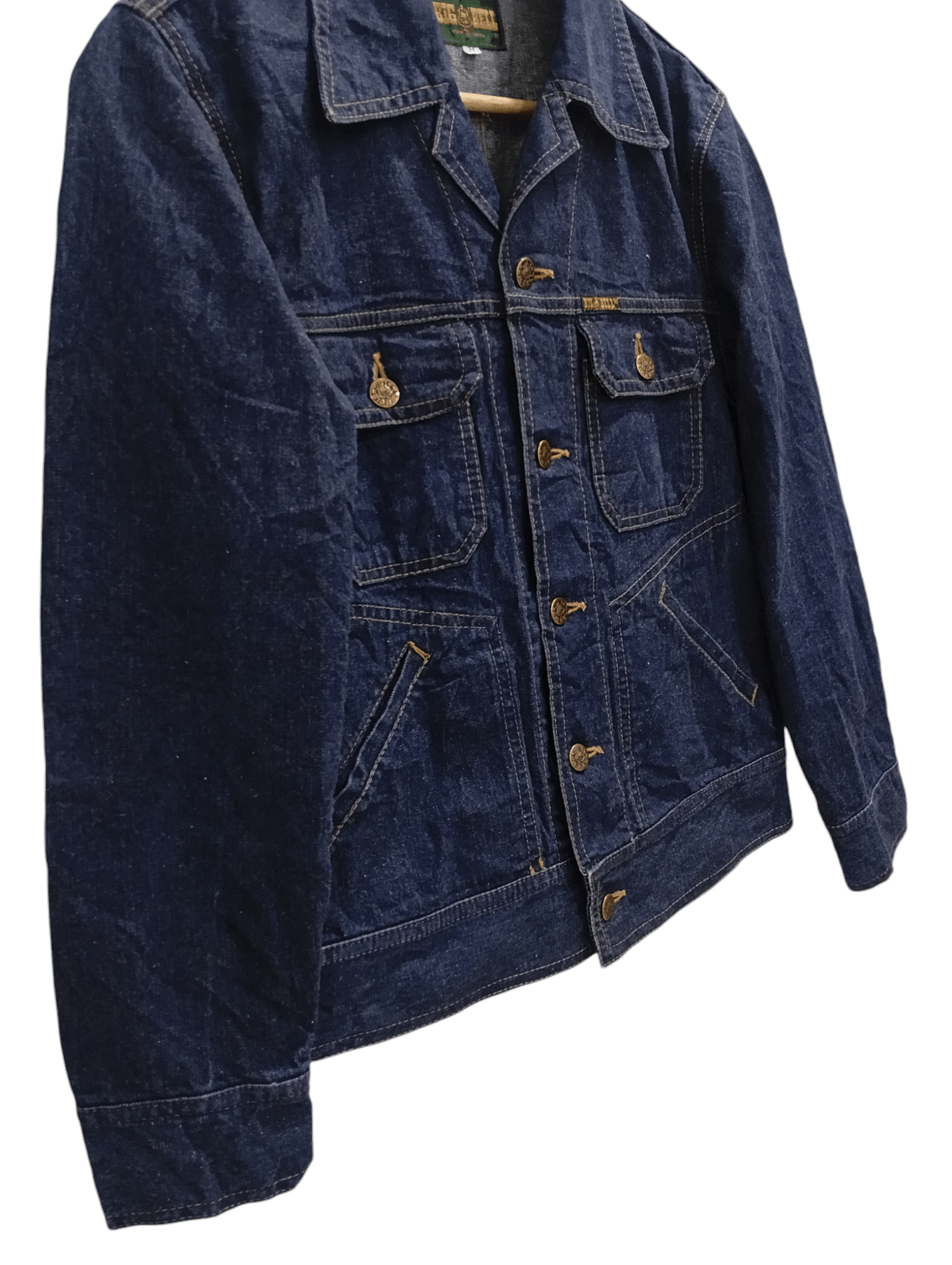 Japanese Brand × Vintage 🔥🔥Vintage Big Bell Denim Trucker Jacket Size US M / EU 48-50 / 2 - 5 Thumbnail