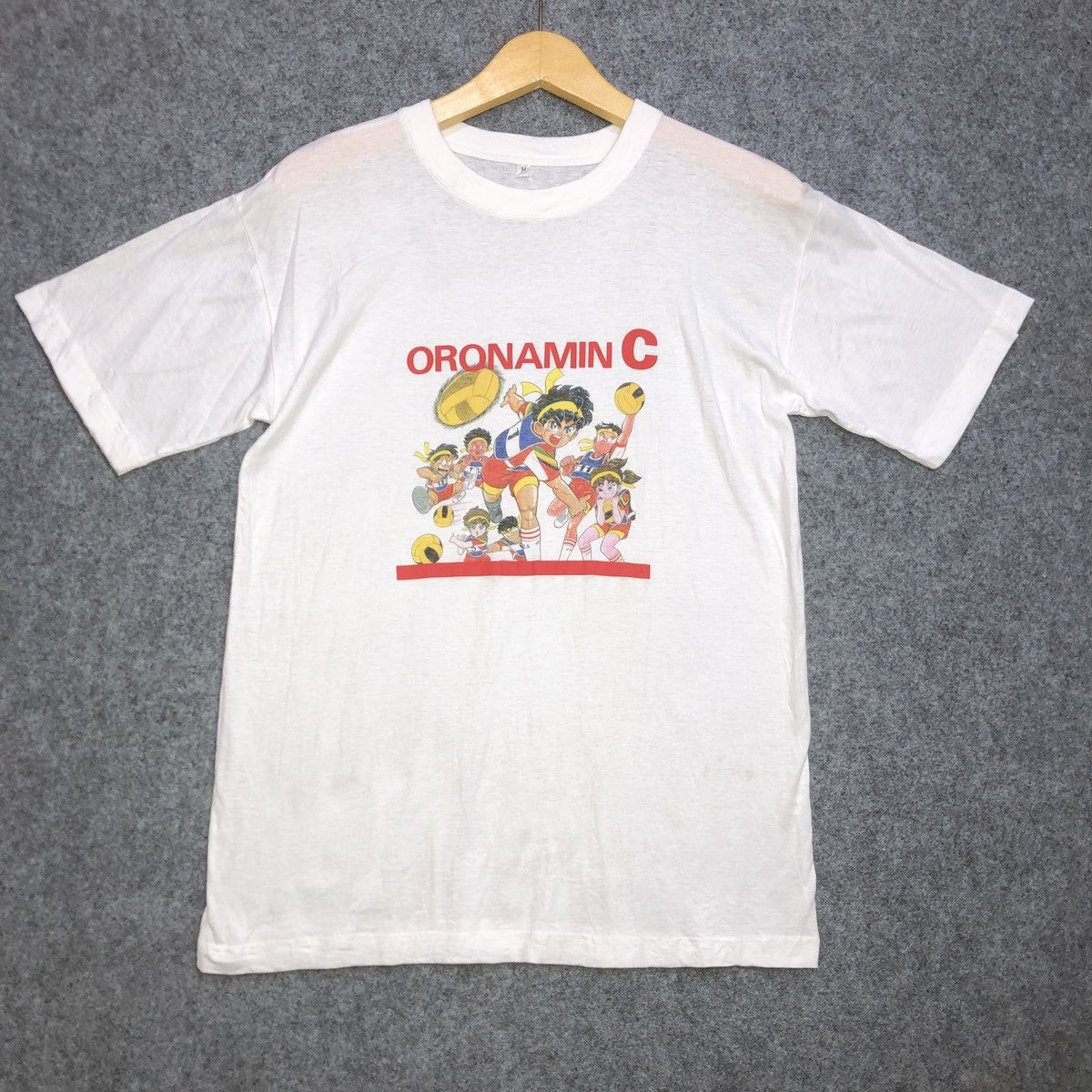 Vintage Vintage Oronamin C Promo T-Shirt Yonkuro Size US M / EU 48-50 / 2 - 1 Thumbnail