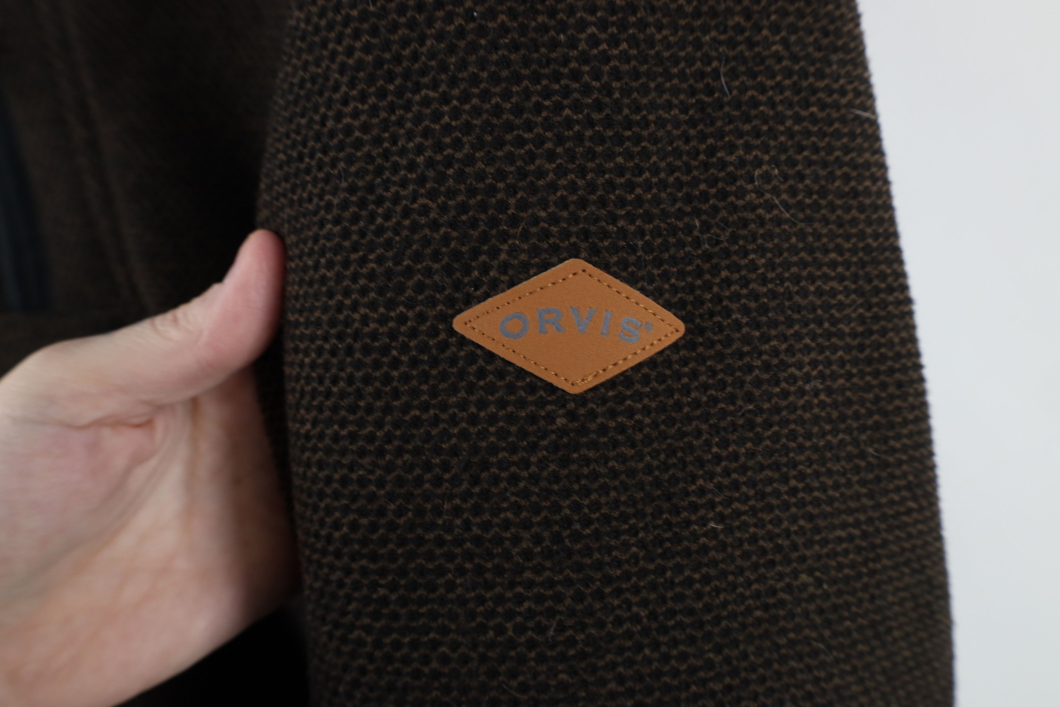 Orvis × Vintage Vintage Orvis Fleece Lined Half Zip Sweater Jacket Brown Size US XXL / EU 58 / 5 - 4 Thumbnail