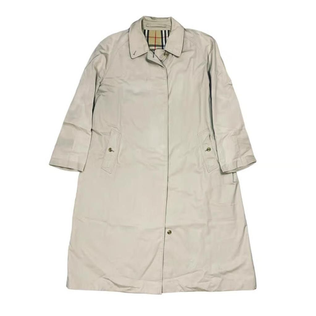 image of Burberry Trench Coat With Pattern in Beige, Men's (Size XL)