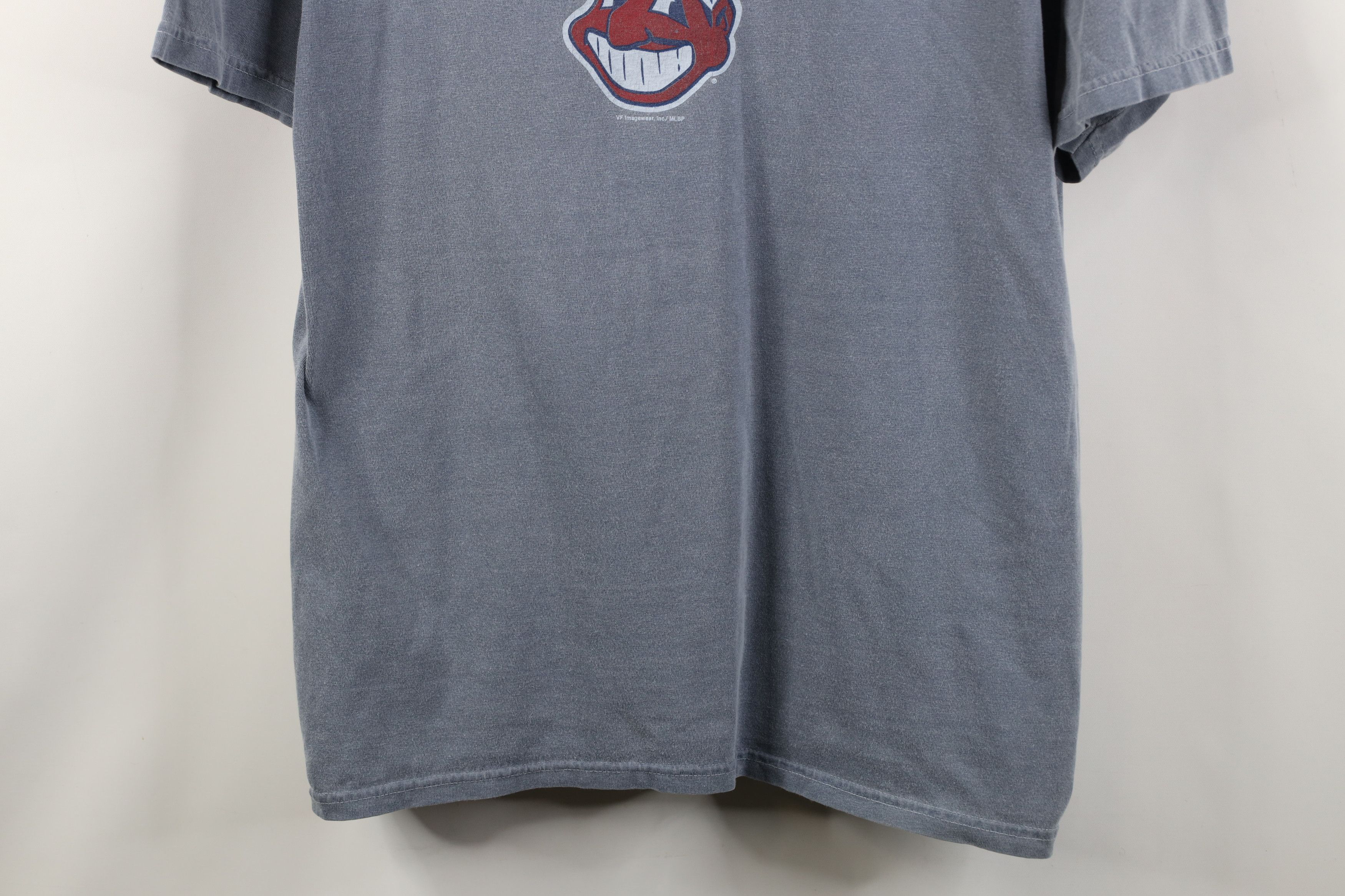 Vintage Vintage Chief Wahoo Cleveland Indians Baseball T-Shirt Blue Size US XXL / EU 58 / 5 - 3 Thumbnail