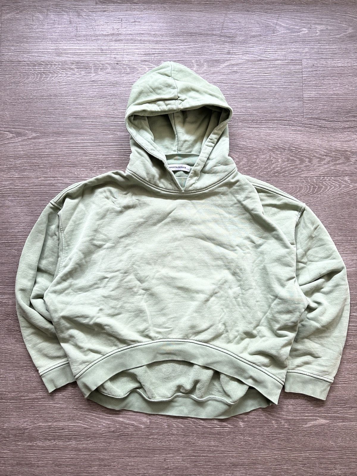 FFFPOSTALSERVICE FFFPOSTALSERVICE Round Hem Hoodie - Sage Green Size US S / EU 44-46 / 1 - 1 Thumbnail