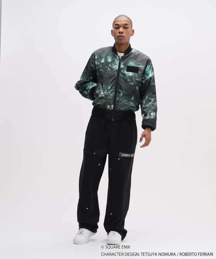 Avirex AVIREX x FF7 Remake Midgar Reversible Bomber Japan Exclusive Size US XL / EU 56 / 4 - 3 Thumbnail