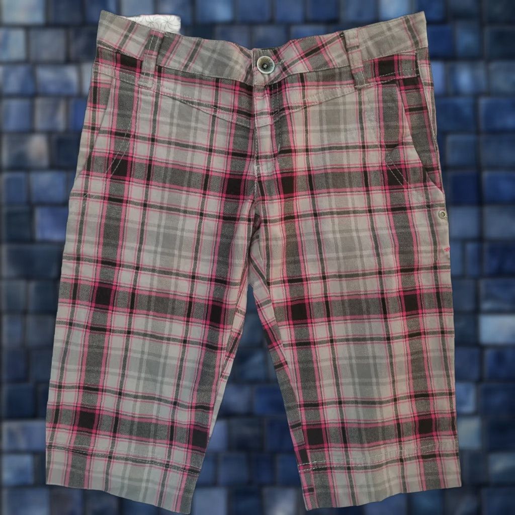 Hurley Hurley Bermuda Shorts Walking Women’s Plaid Multicolor Size 0 (Juniors) Size 25" / US 0 / IT 36 - 1 Thumbnail