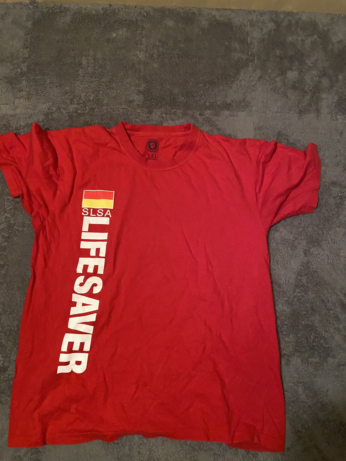 Vintage Slsa lifesaver t shirt Size US XXL / EU 58 / 5 - 1 Thumbnail
