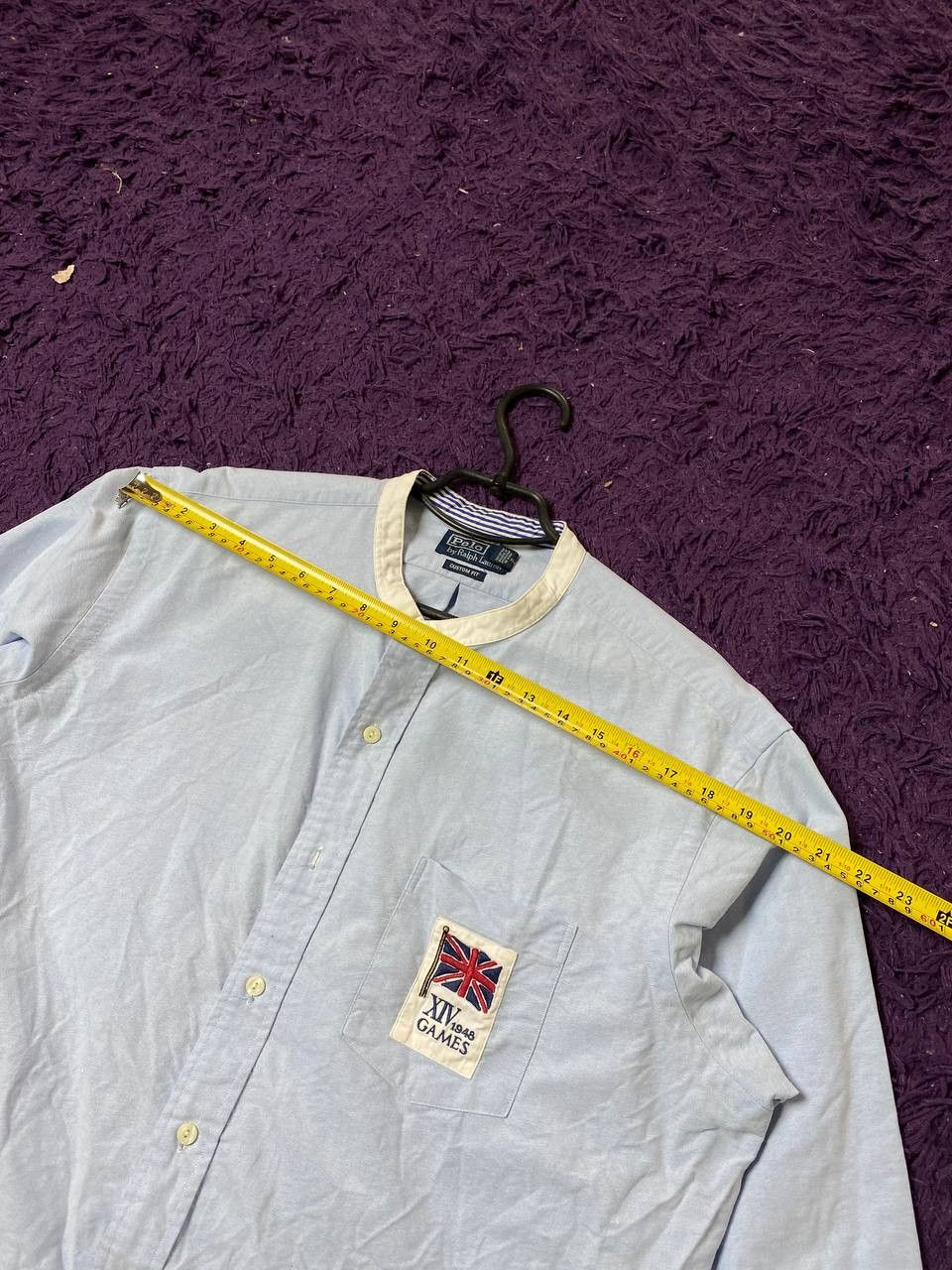 Polo Ralph Lauren Vintage Polo Ralph Lauren Custom Fit Button Up Shirt Size XL Size US XL / EU 56 / 4 - 13 Thumbnail