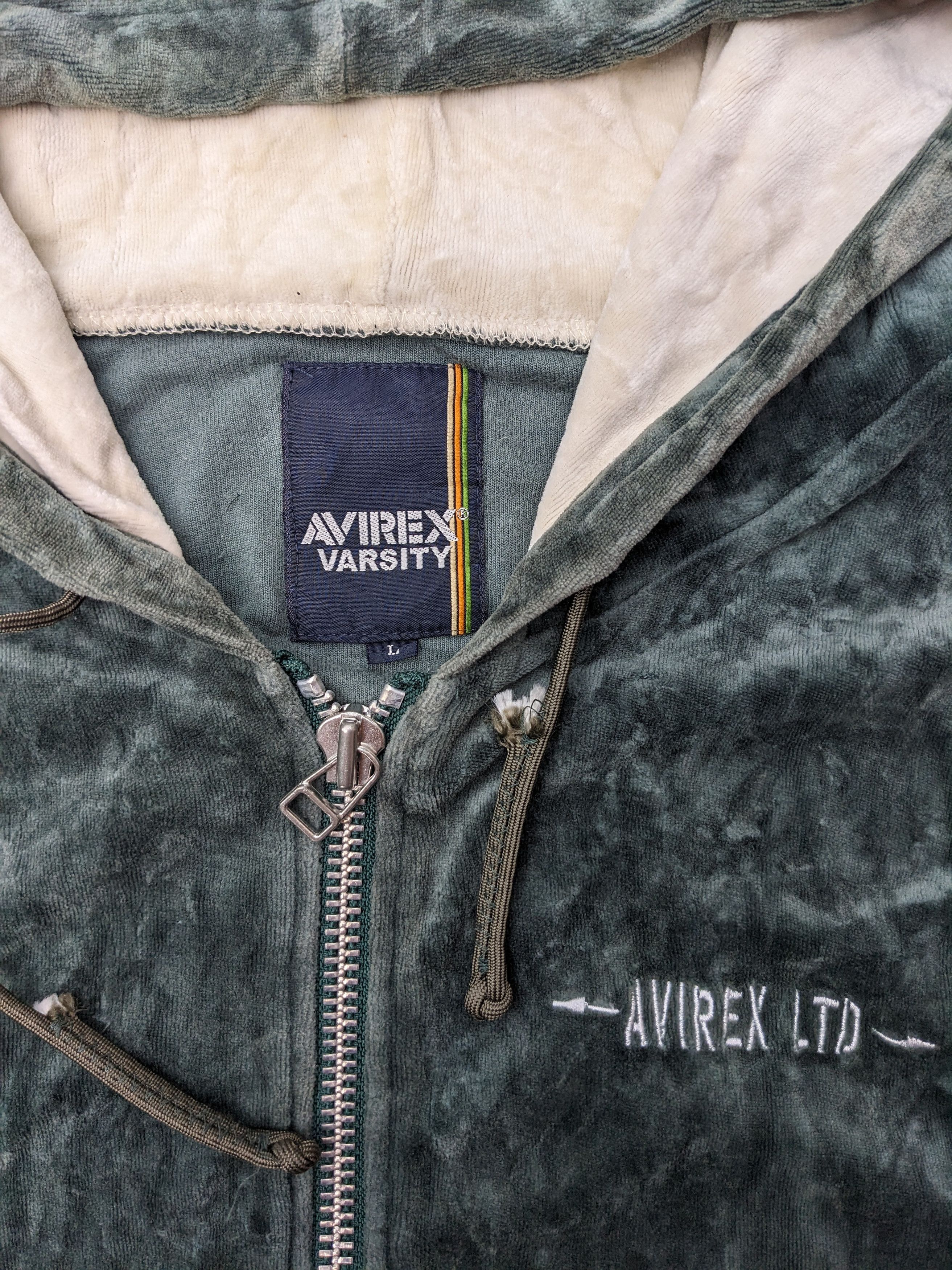 Avirex Avirex velvet hoodie Size US L / EU 52-54 / 3 - 6 Thumbnail