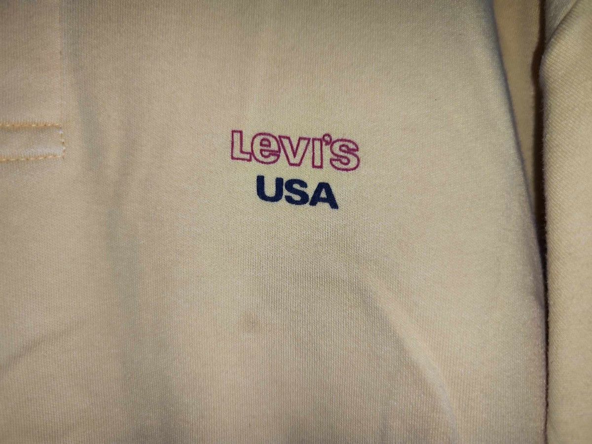 Levi's × Vintage Vintage Levi’s men’s collared cotton T-shirt size L Size US L / EU 52-54 / 3 - 3 Thumbnail