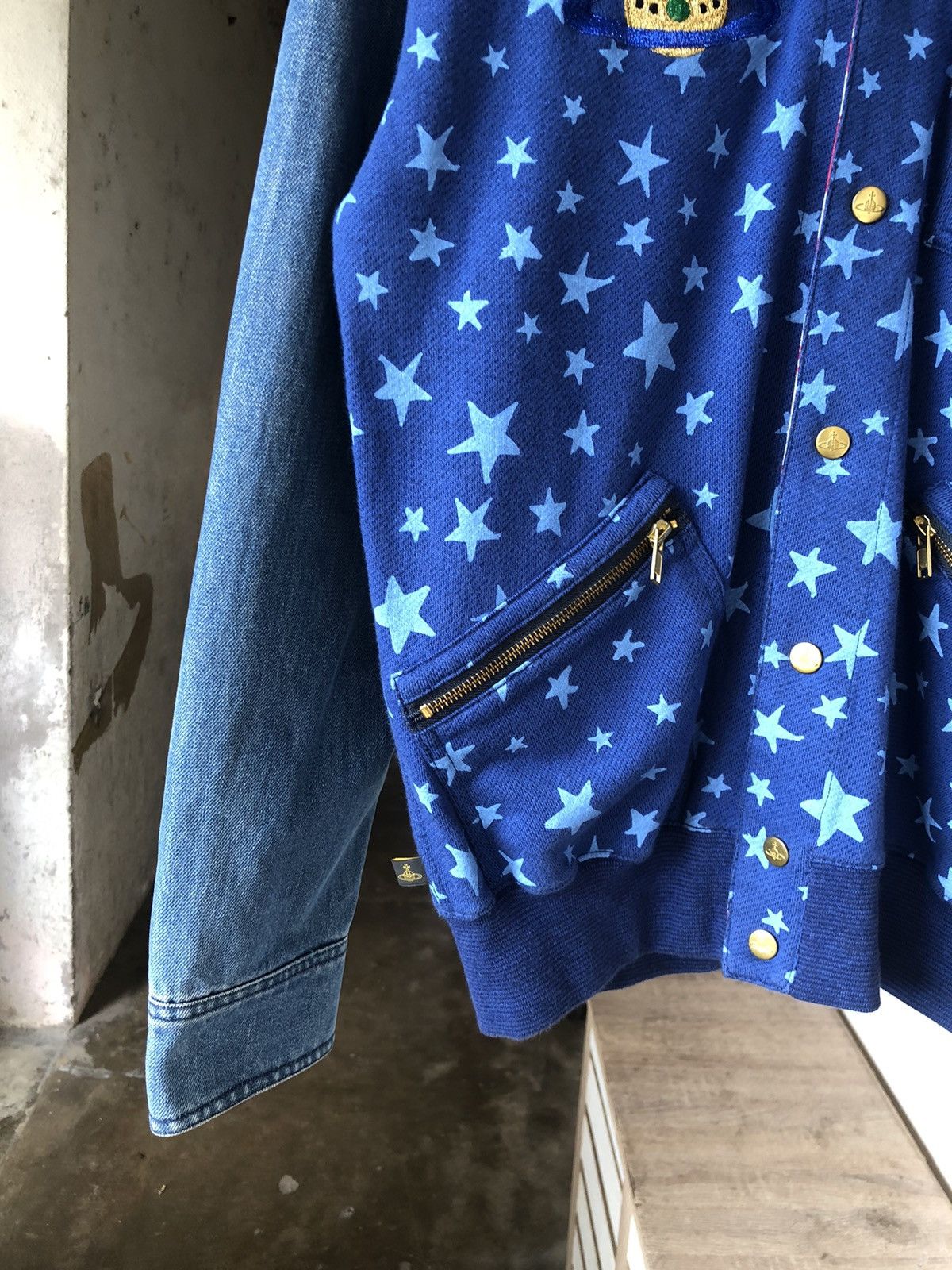 Lee × Vivienne Westwood Rare❗️Vivienne Westwood x Lee Varsity Jacket Aaron Ross Size US S / EU 44-46 / 1 - 12 Thumbnail