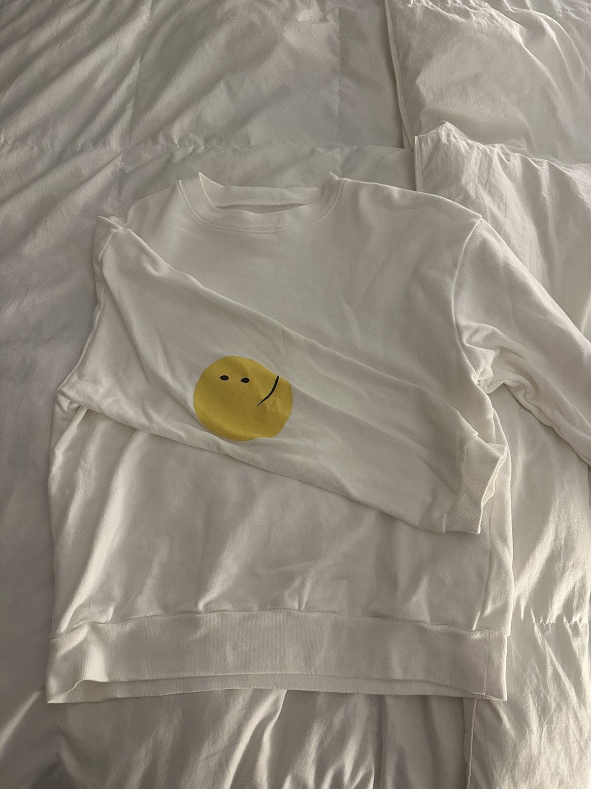 Kapital Eco Swt Smiley Crewneck
