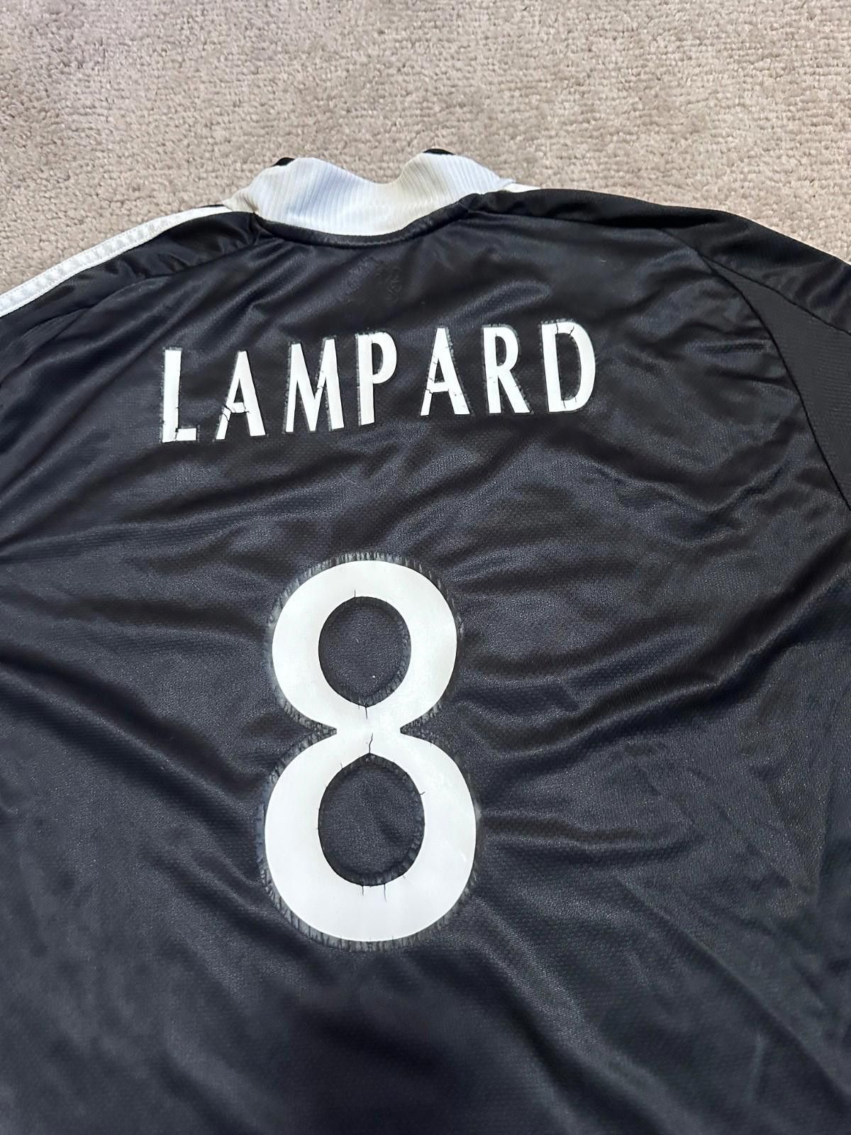 Adidas CHELSEA 2008/09 Football Shirt Soccer Jersey #8 Lampard Size US XL / EU 56 / 4 - 7 Thumbnail