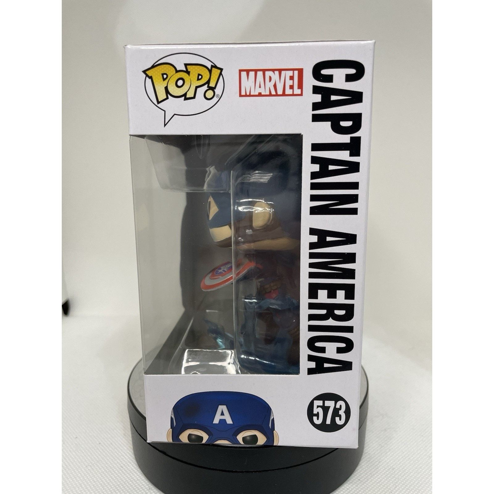 Marvel Comics Funko Pop! Captain America #573 Avengers Endgame Size ONE SIZE - 3 Thumbnail