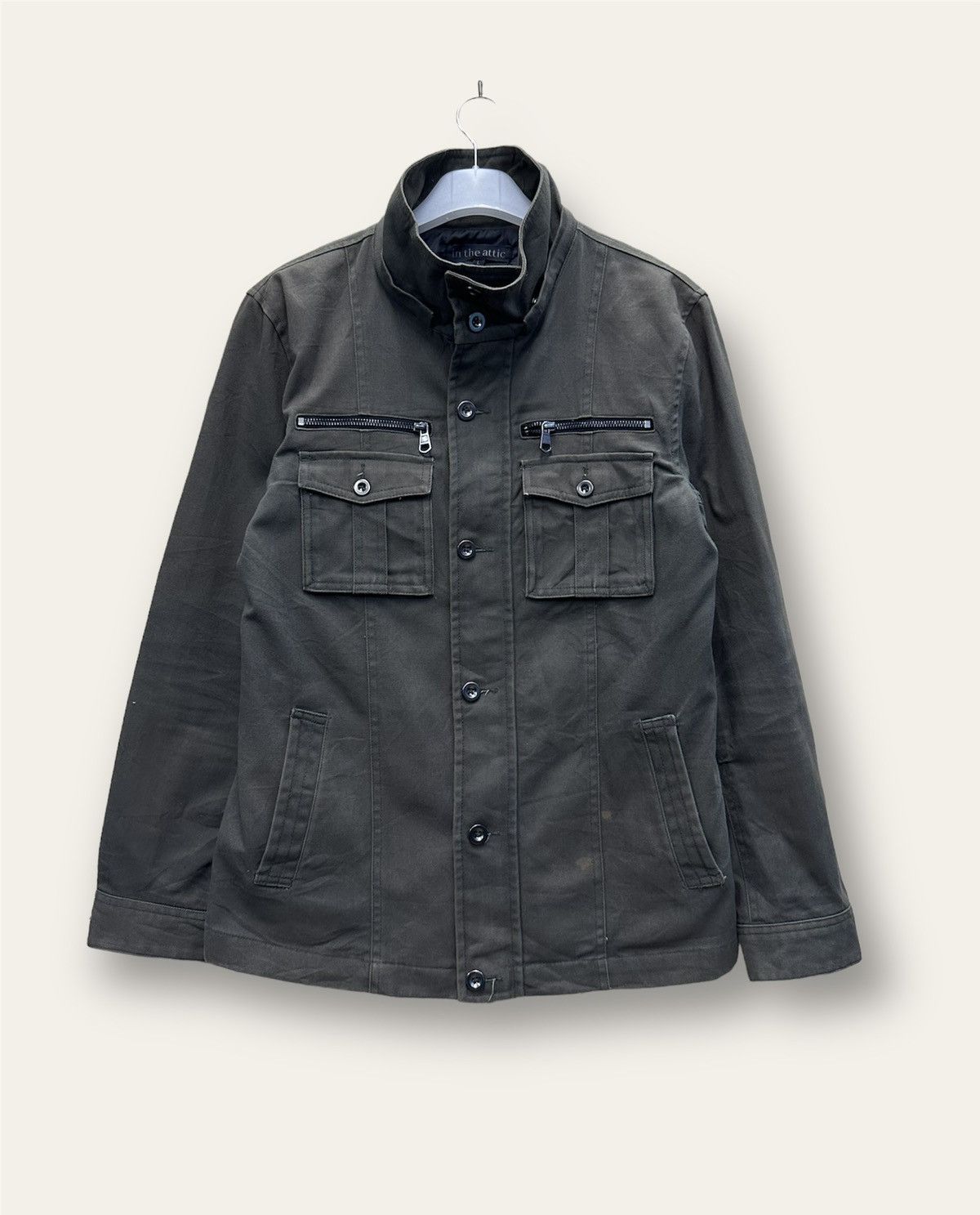 14th Addiction × If Six Was Nine × In The Attic Vintage In the attic biker ziper jacket MJ156 Size US S / EU 44-46 / 1 - 1 Thumbnail